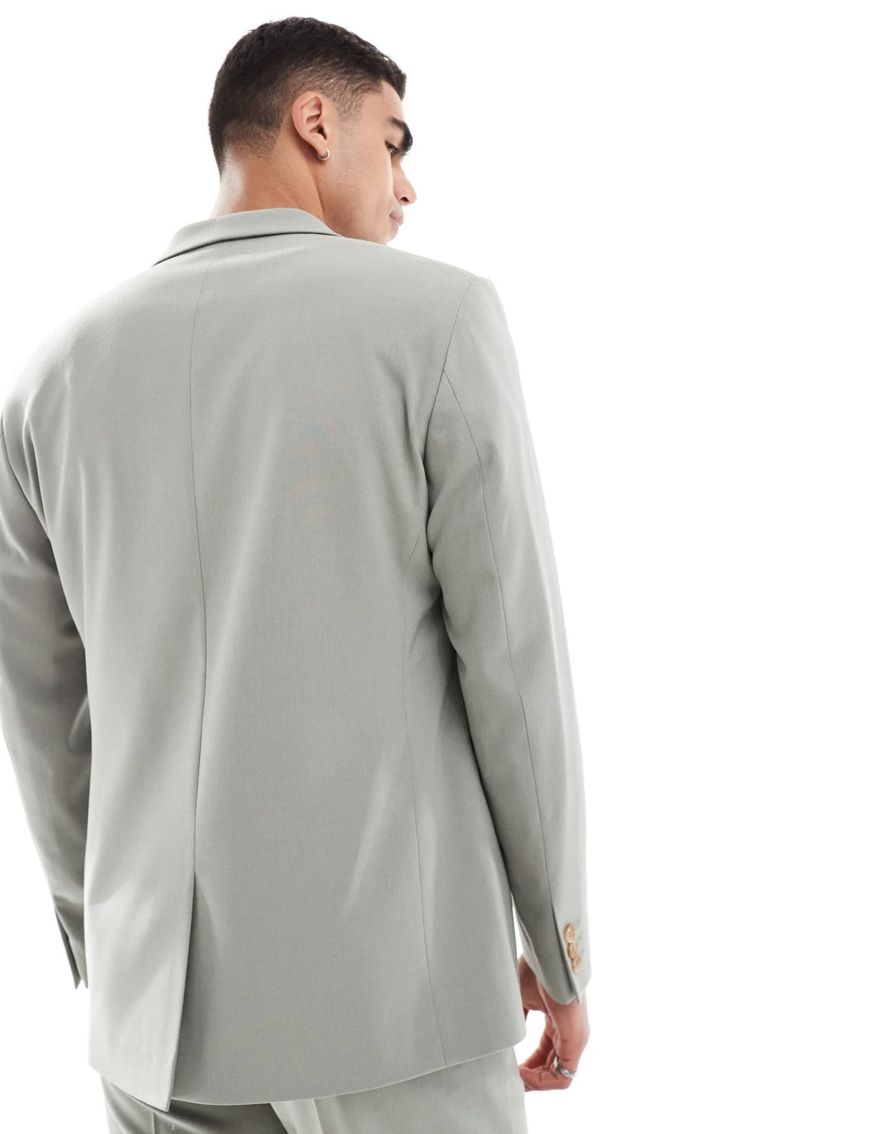 ASOS DESIGN regular suit jacket in sage green - ASOS Sample Sale EU Store