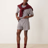 Ensemble pyjama décontracté ASOS DESIGN en gris clair