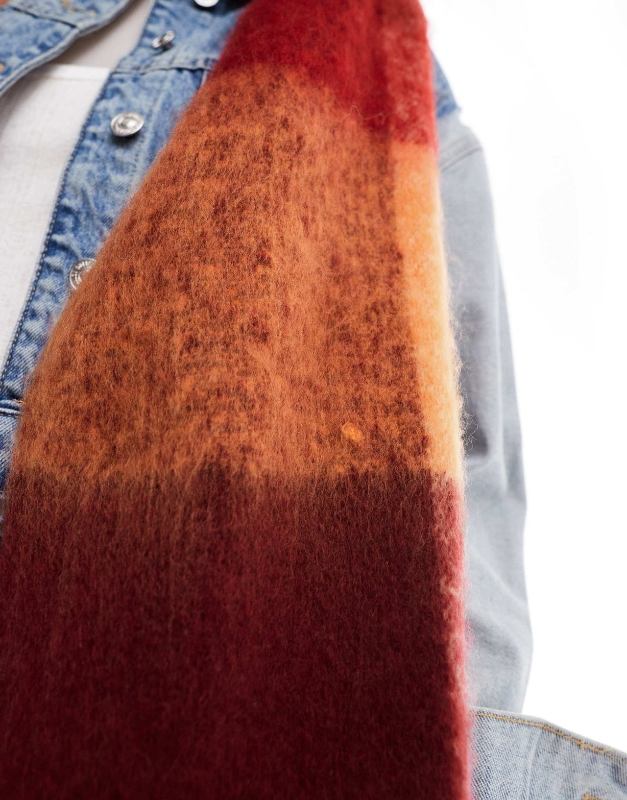 ASOS DESIGN scarf with multi check design - ASOS Sample Sale EU Store