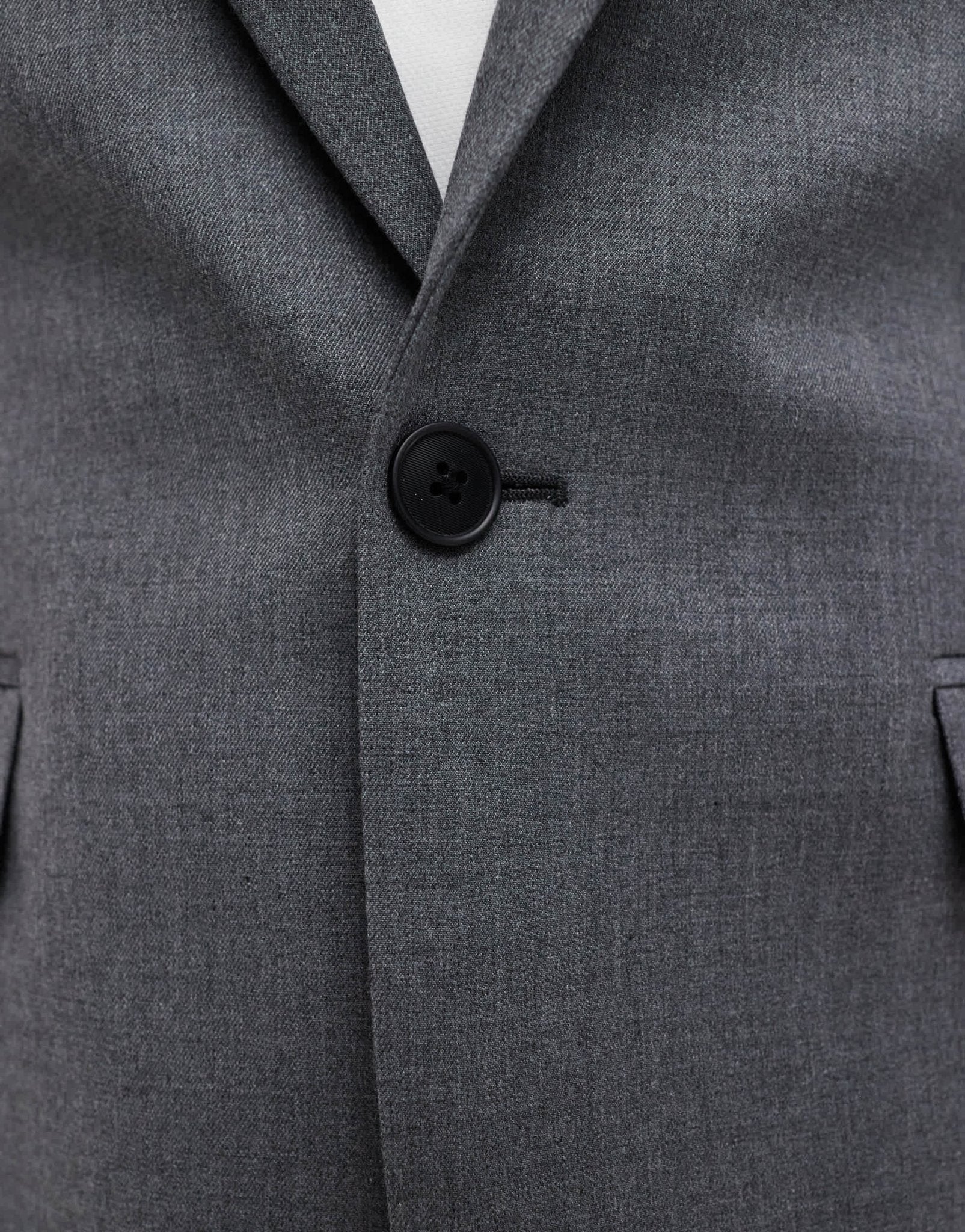 ASOS DESIGN skinny fit suit jacket with wool in charcoal grey - ASOS Sample Sale EU Store
