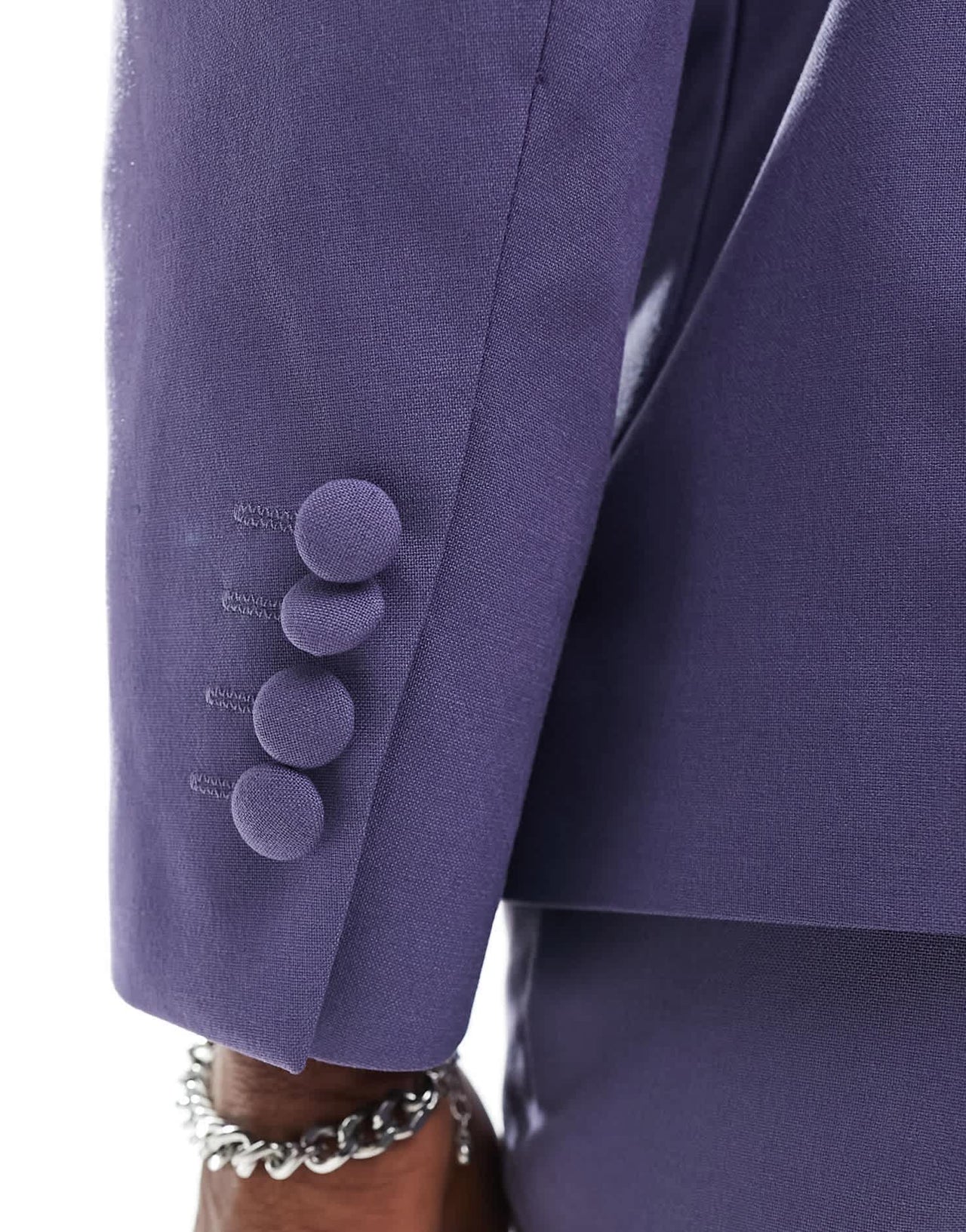 ASOS DESIGN skinny suit jacket in purple - ASOS Sample Sale EU Store