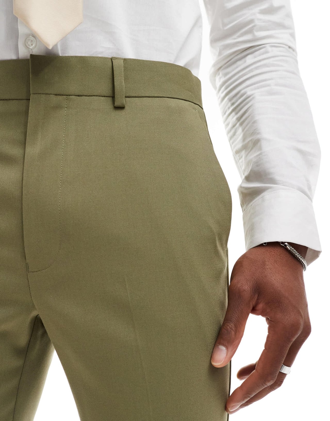 ASOS DESIGN skinny suit trouser in sage - ASOS Sample Sale EU Store