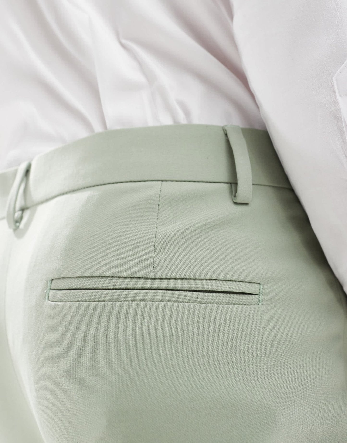 ASOS DESIGN skinny suit trouser in sage - ASOS Sample Sale EU Store