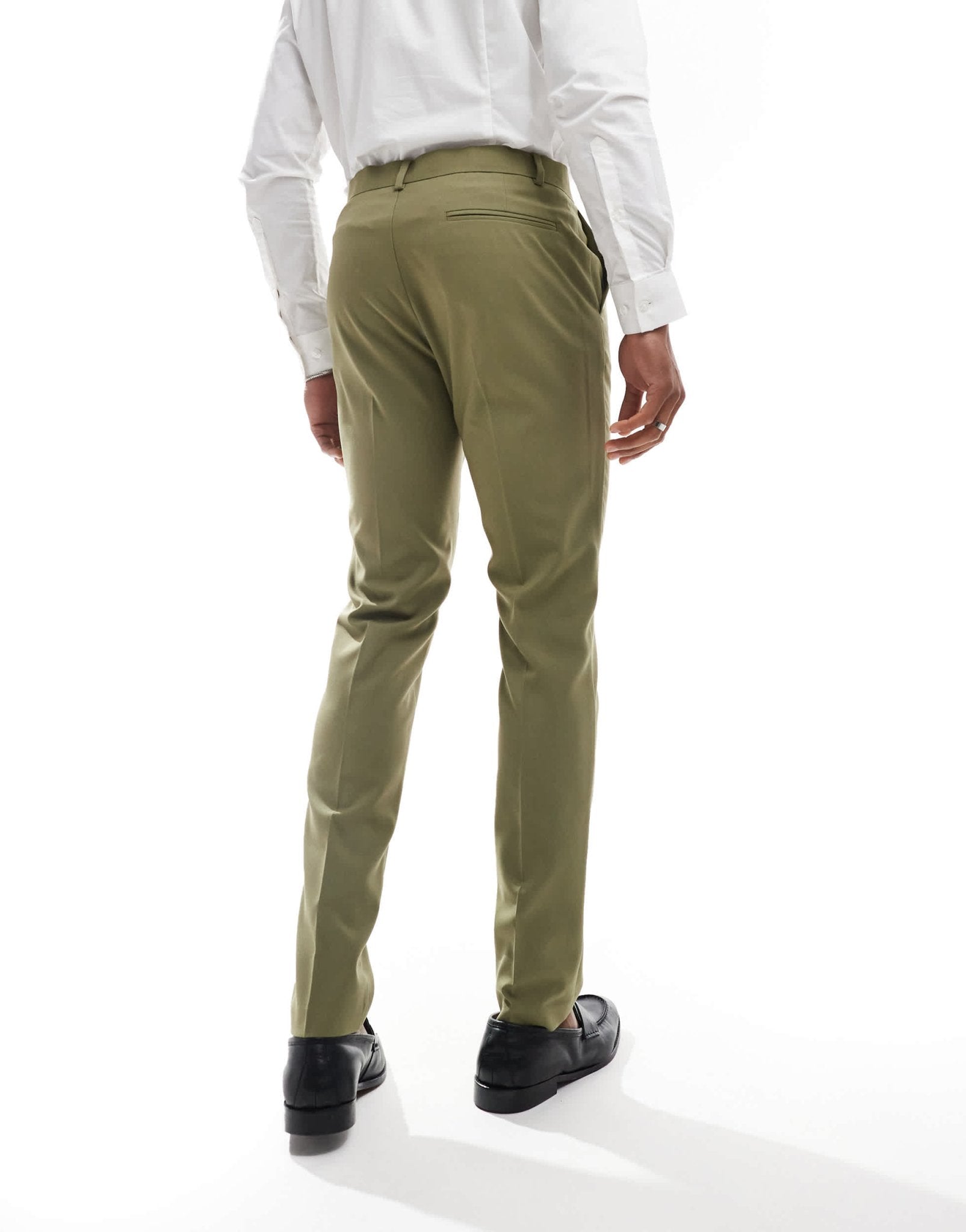 ASOS DESIGN skinny suit trouser in sage - ASOS Sample Sale EU Store