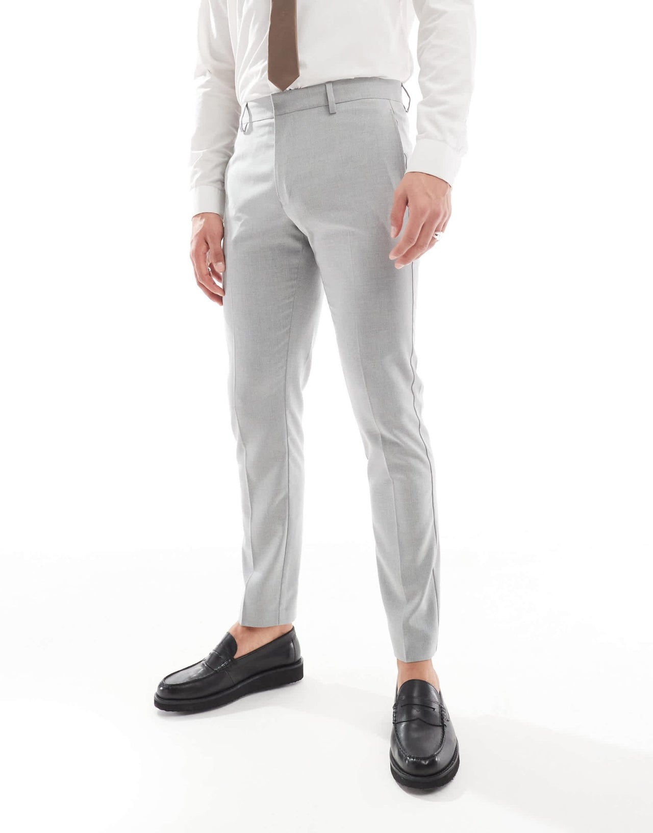 ASOS DESIGN skinny suit trousers in grey - ASOS Sample Sale EU Store