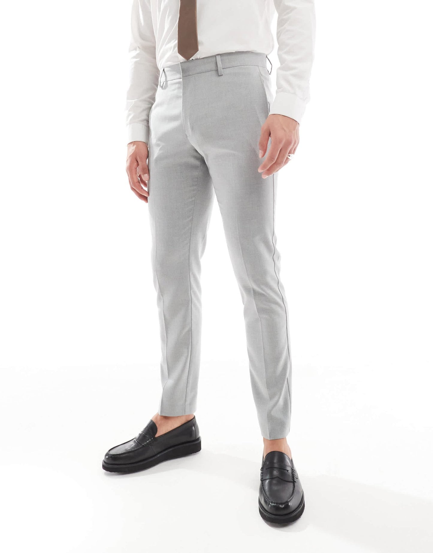 ASOS DESIGN skinny suit trousers in grey - ASOS Sample Sale EU Store