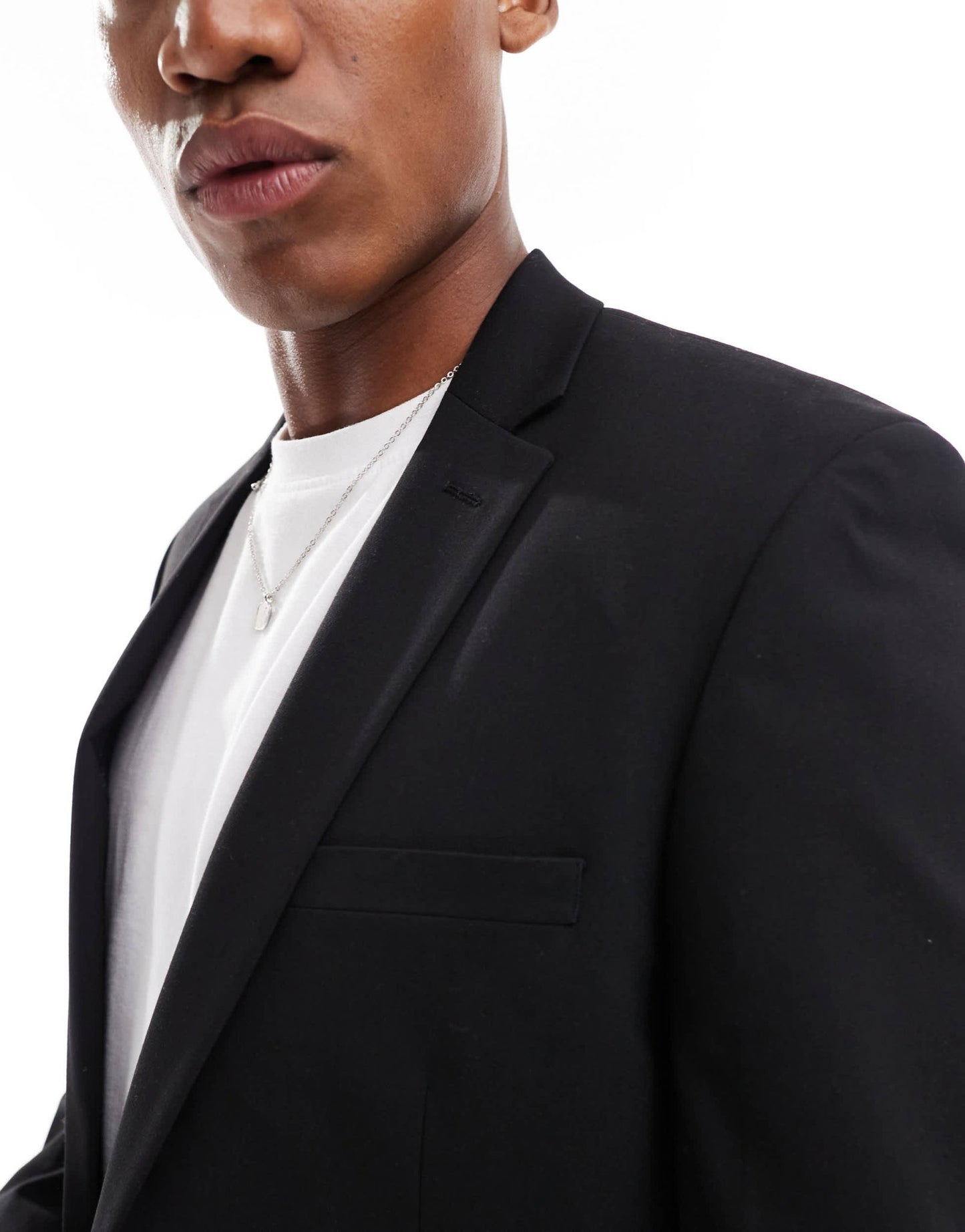ASOS DESIGN slim suit jacket in black - ASOS Sample Sale EU Store