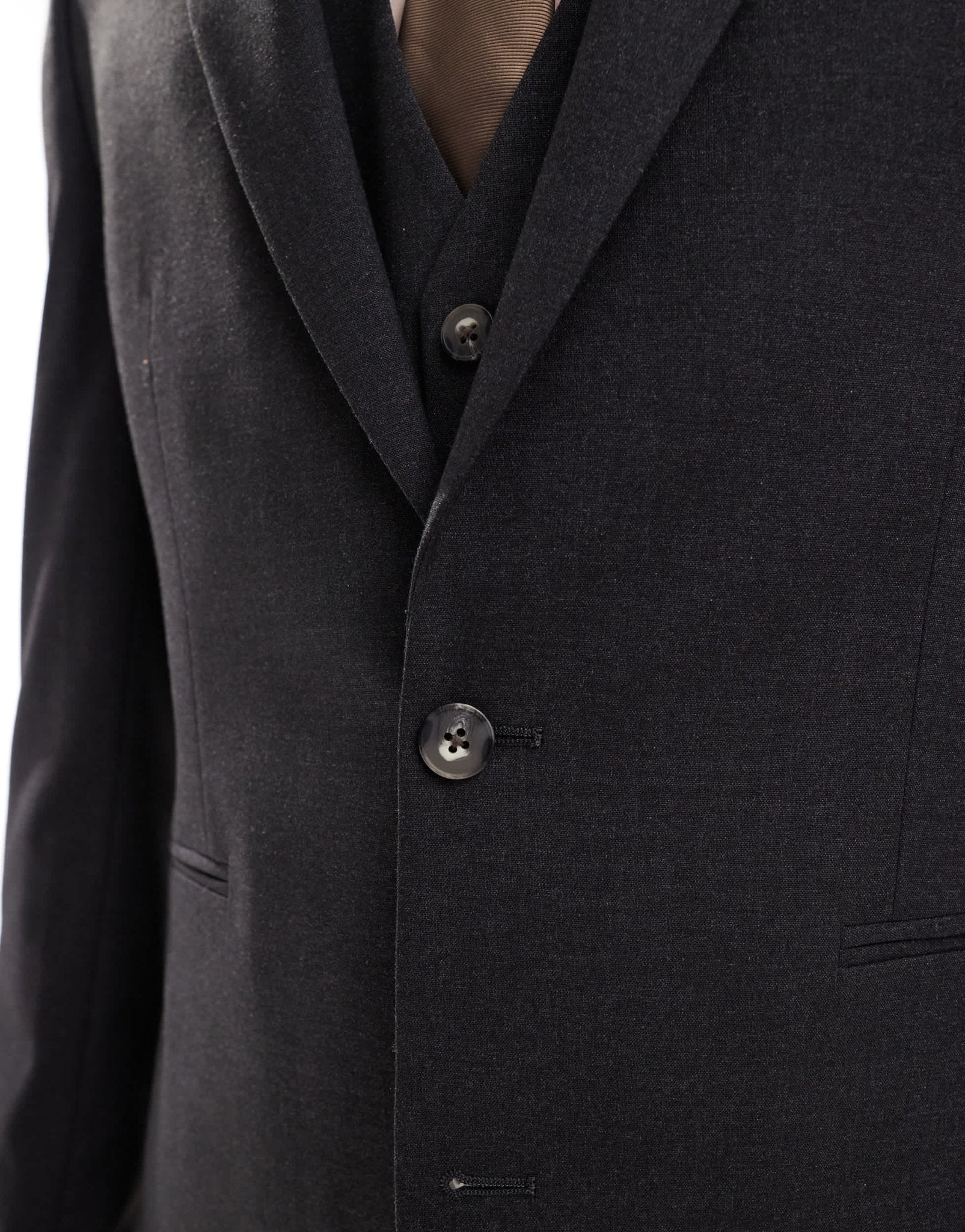 ASOS DESIGN slim suit jacket in charcoal - ASOS Sample Sale EU Store