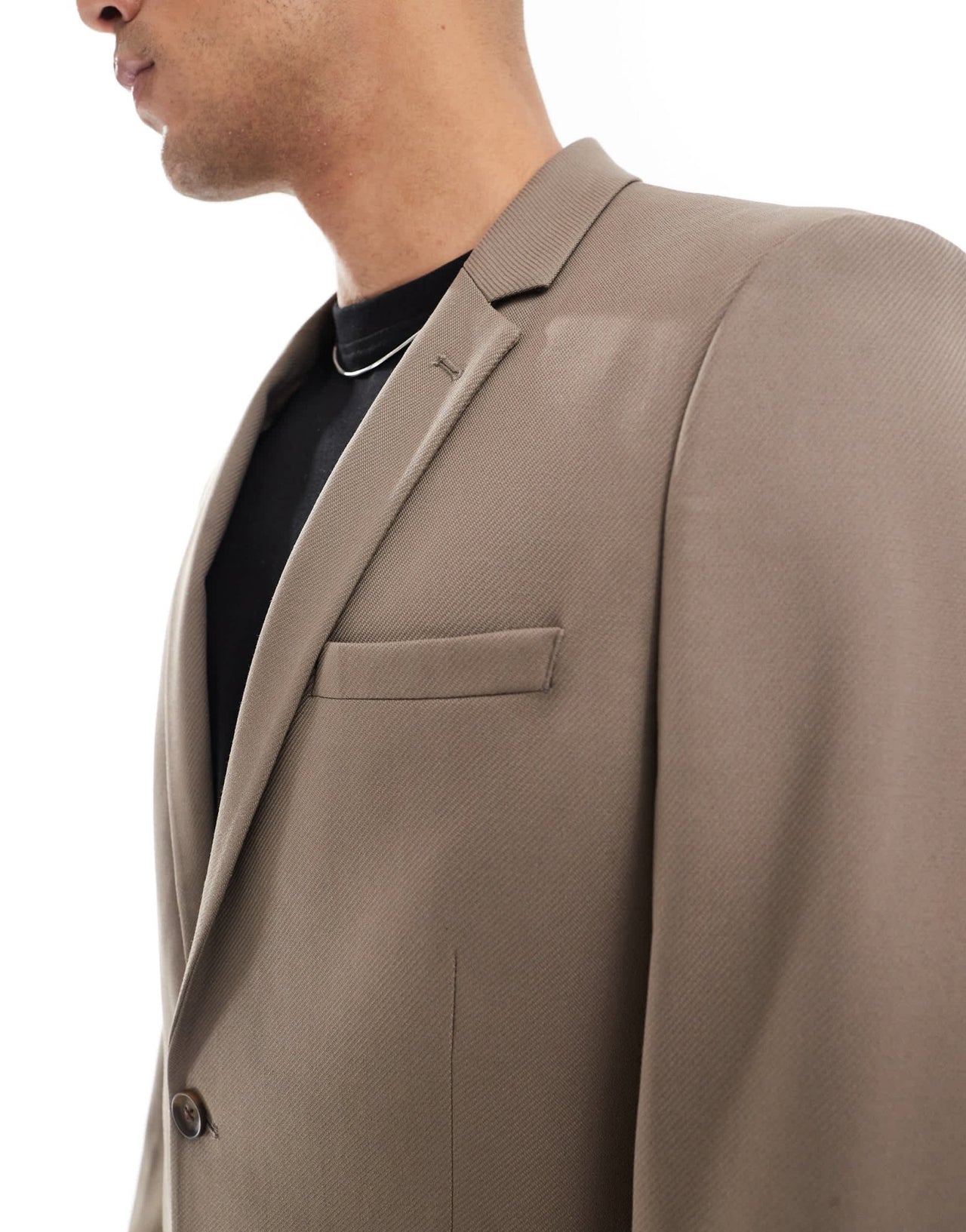 ASOS DESIGN slim suit jacket in light brown twill - ASOS Sample Sale EU Store