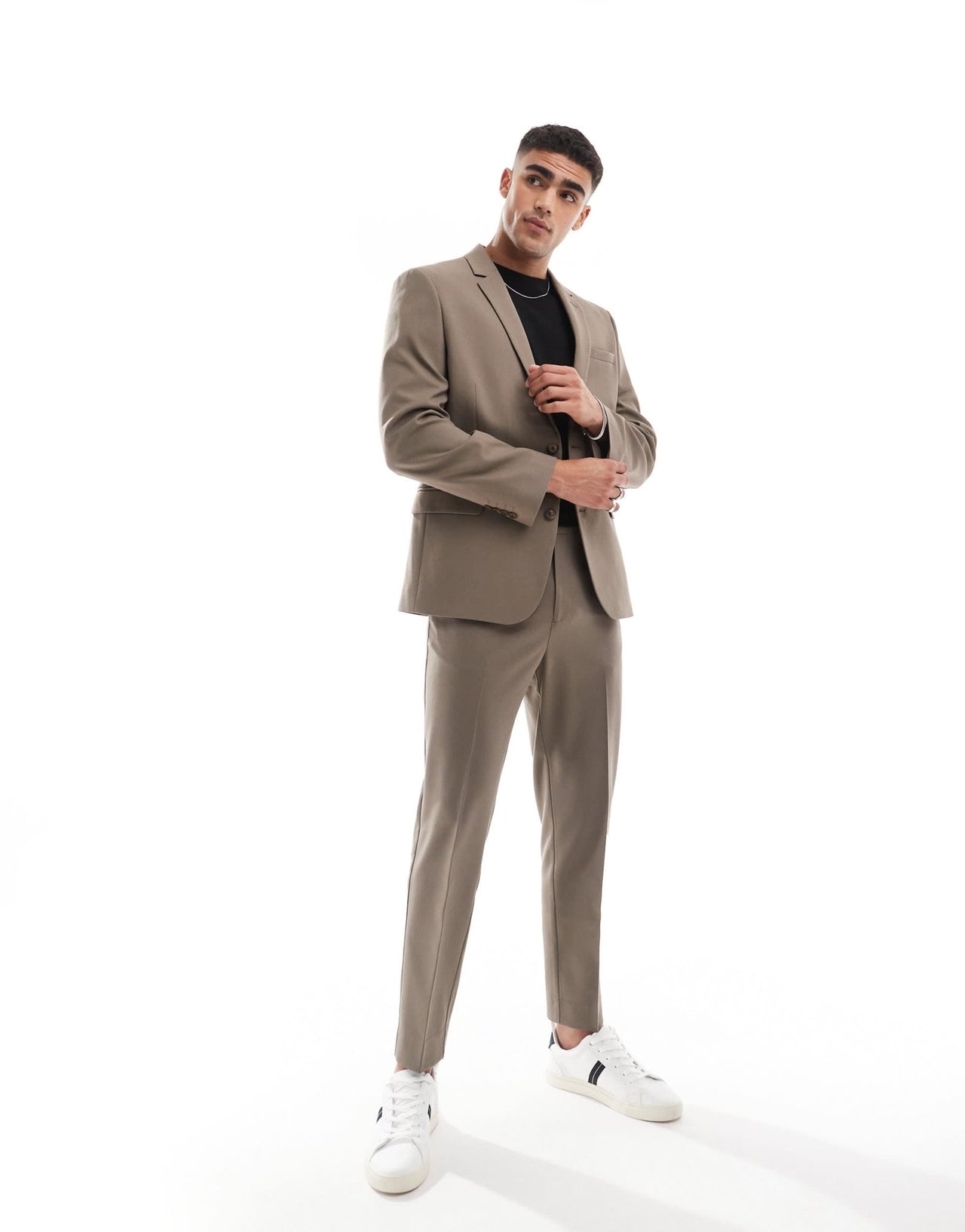 ASOS DESIGN slim suit jacket in light brown twill - ASOS Sample Sale EU Store