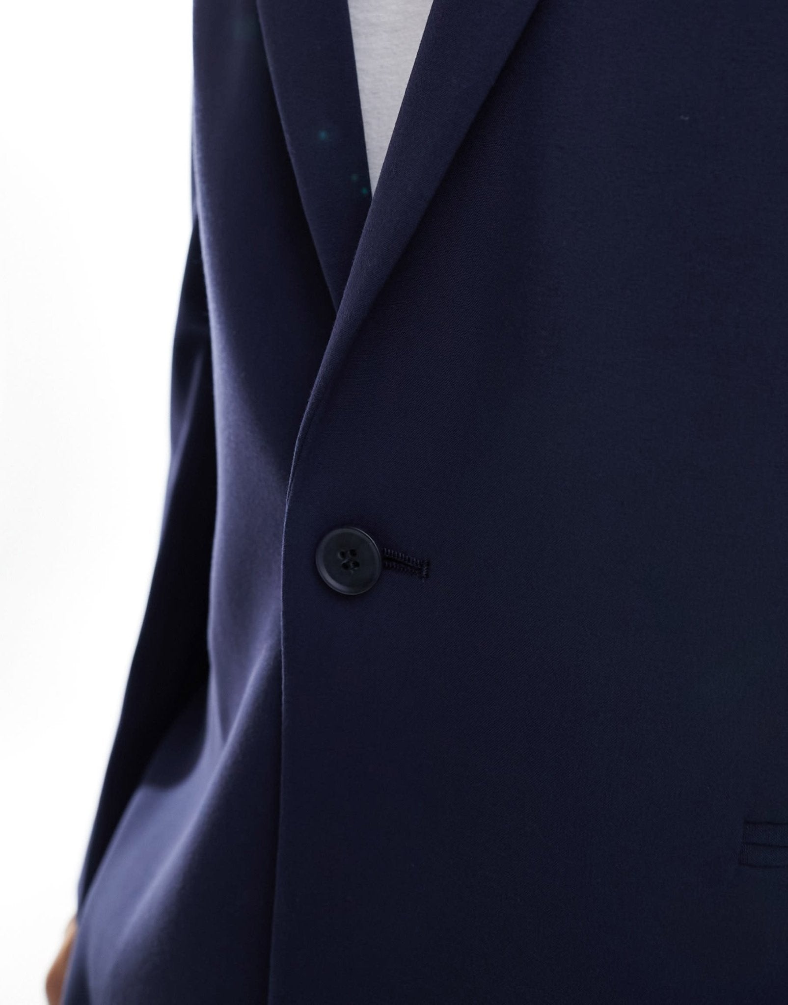ASOS DESIGN slim suit jacket in navy - ASOS Sample Sale EU Store
