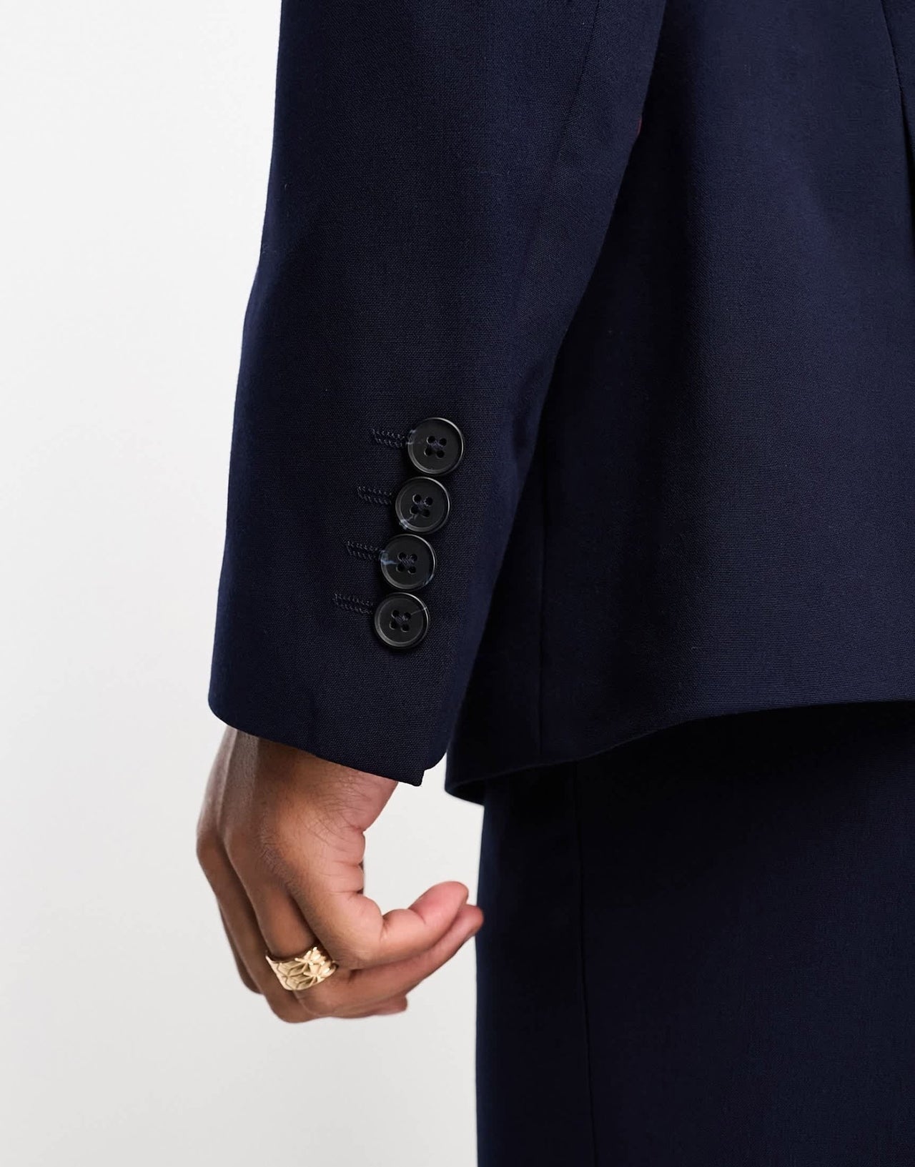 ASOS DESIGN slim suit jacket in navy - ASOS Sample Sale EU Store