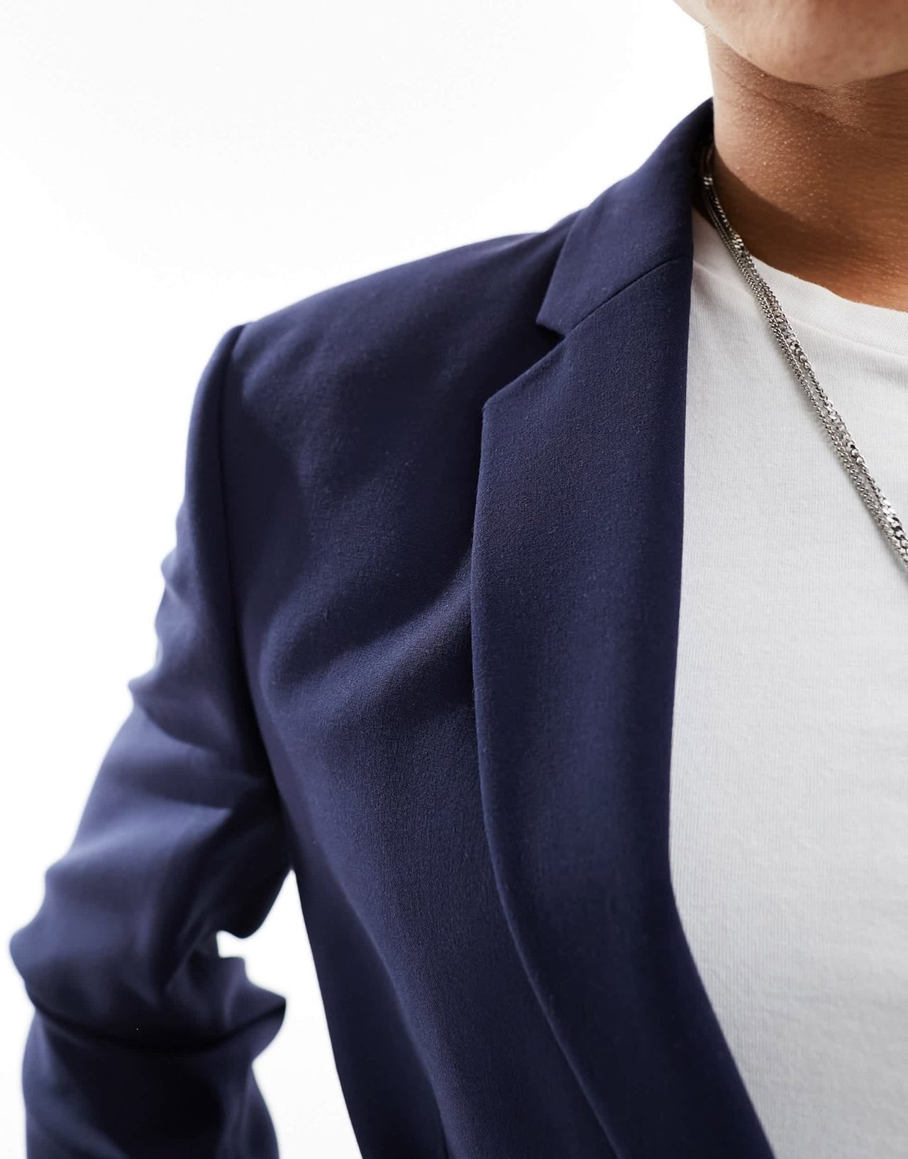 ASOS DESIGN slim suit jacket in navy - ASOS Sample Sale EU Store