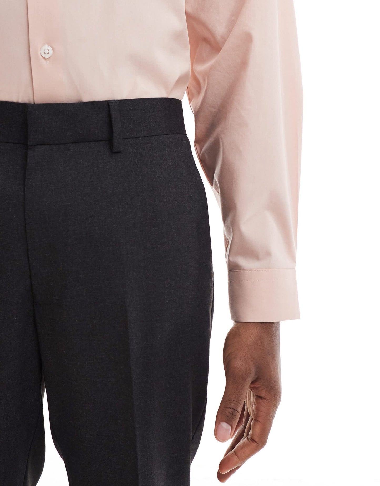 ASOS DESIGN slim suit trousers in charcoal - ASOS Sample Sale EU Store