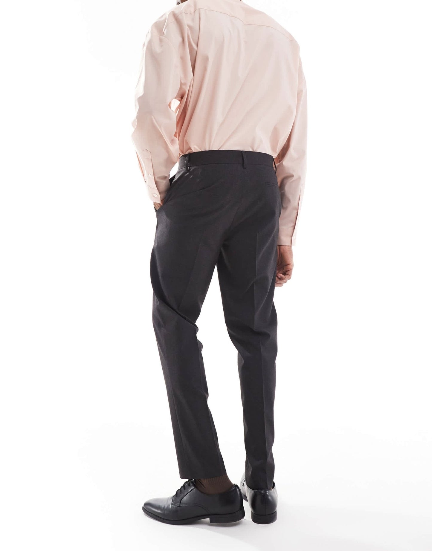 ASOS DESIGN slim suit trousers in charcoal - ASOS Sample Sale EU Store