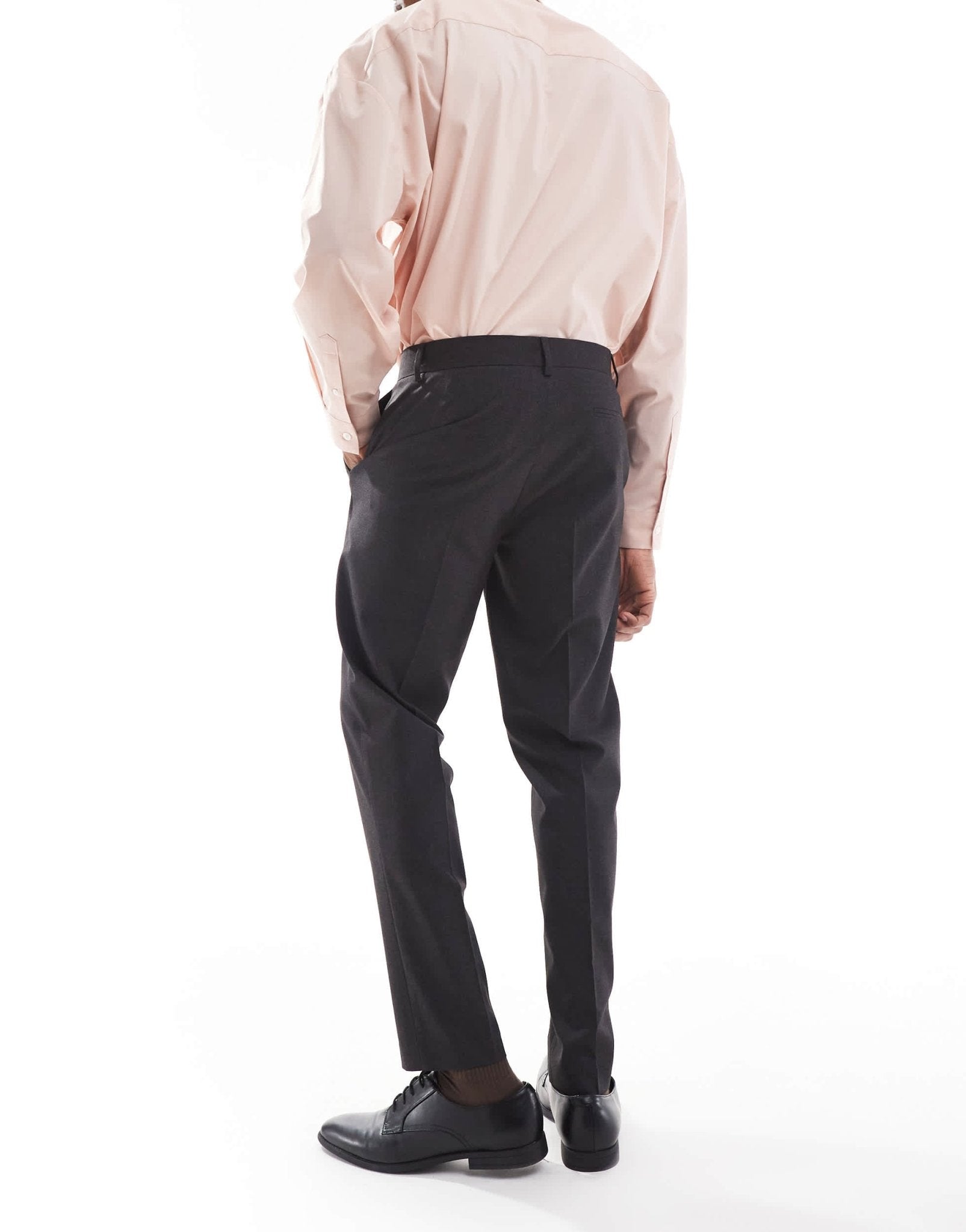ASOS DESIGN slim suit trousers in charcoal - ASOS Sample Sale EU Store