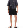 Bermuda court chic ASOS DESIGN en noir