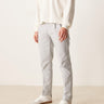 Pantalones chinos de algodón ajustados y elegantes ASOS DESIGN en gris claro