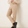 Pantalon ajusté élégant ASOS DESIGN en pierre foncée