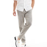 ASOS DESIGN pantalon ajusté en mélange laine gris