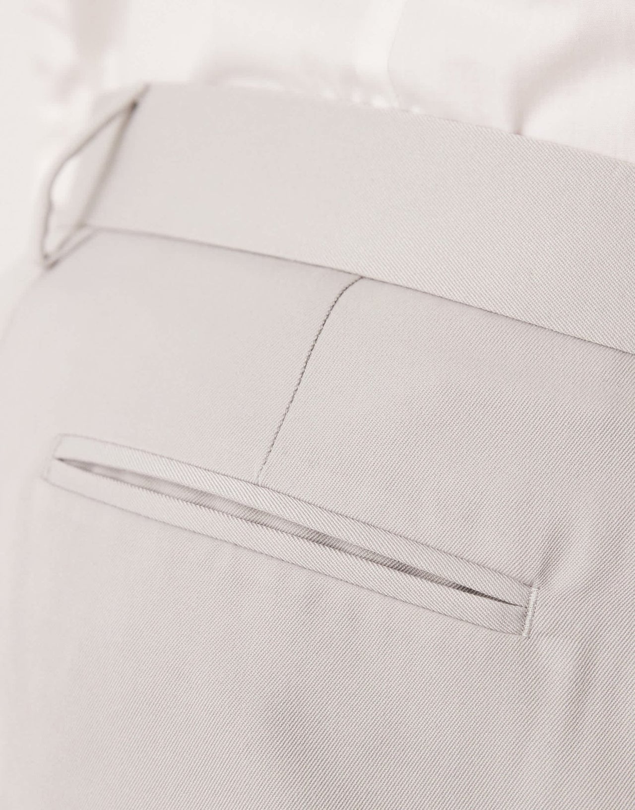 ASOS DESIGN smart tapered trousers in light grey - ASOS Sample Sale EU Store