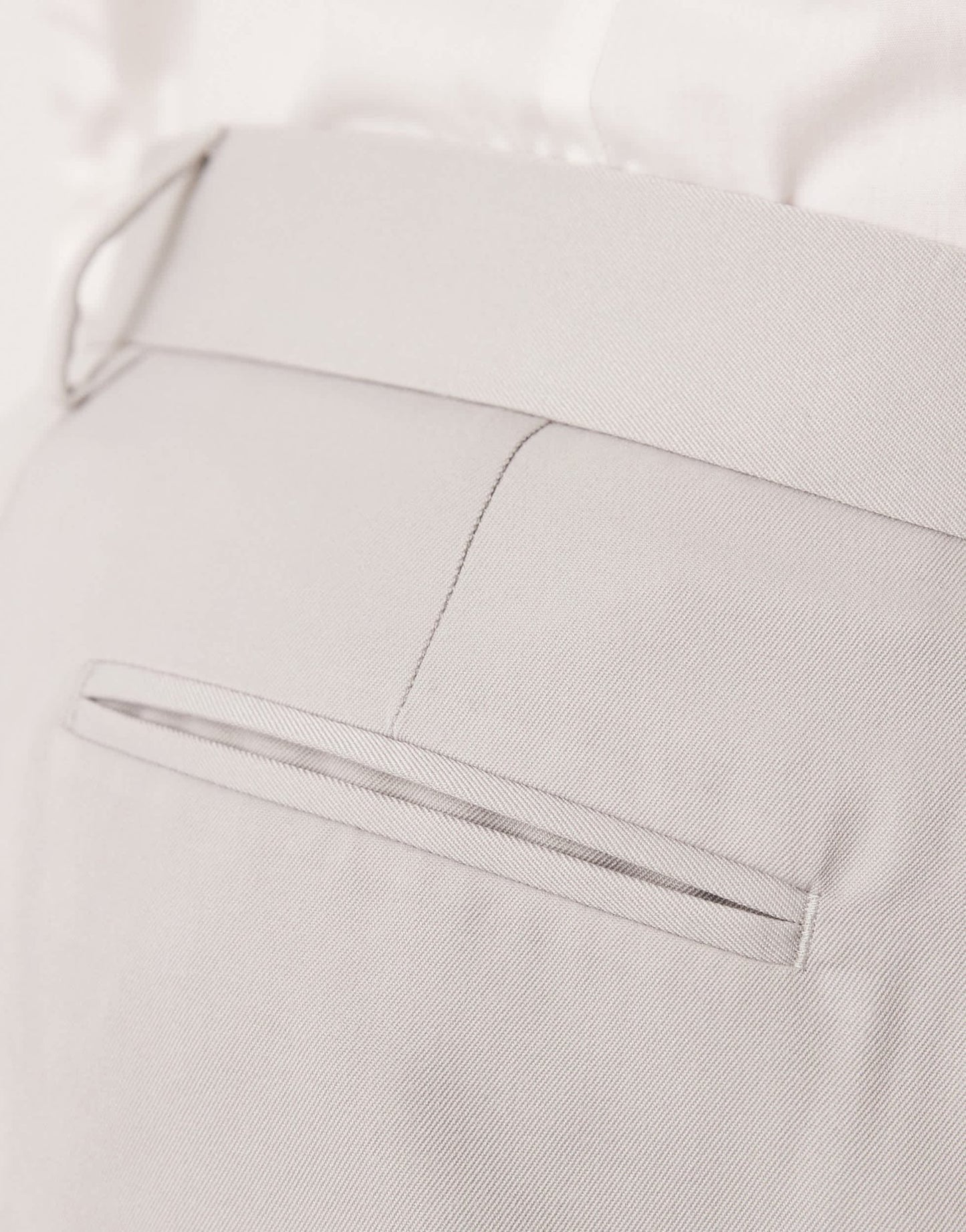 ASOS DESIGN smart tapered trousers in light grey - ASOS Sample Sale EU Store