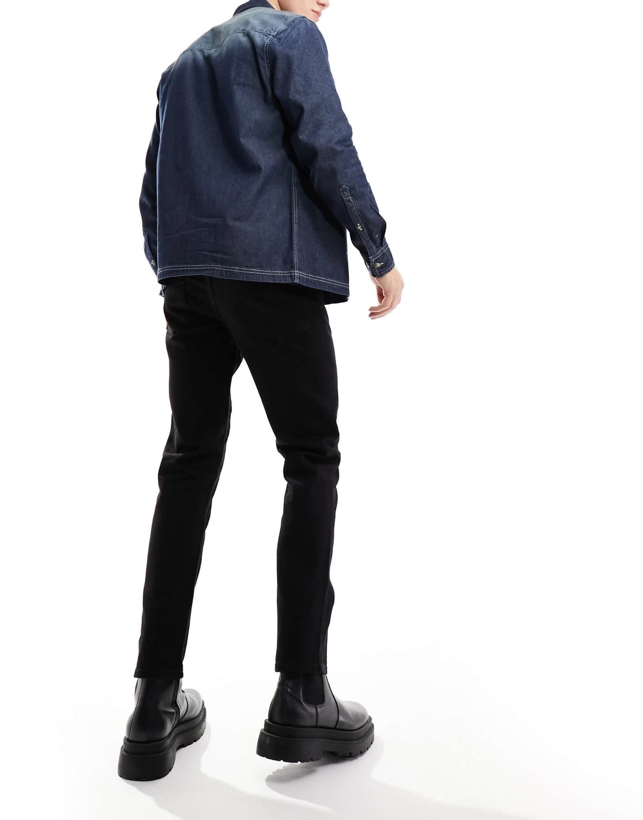 ASOS DESIGN stretch slim jeans in black - ASOS Sample Sale EU Store
