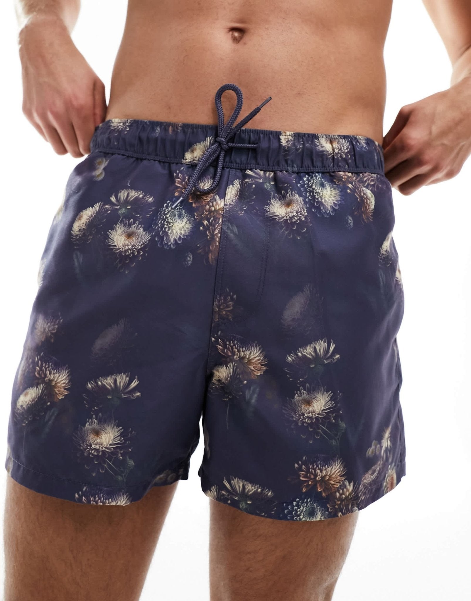 ASOS DESIGN swim shorts in short length in floral print - ASOS Sample Sale EU Store