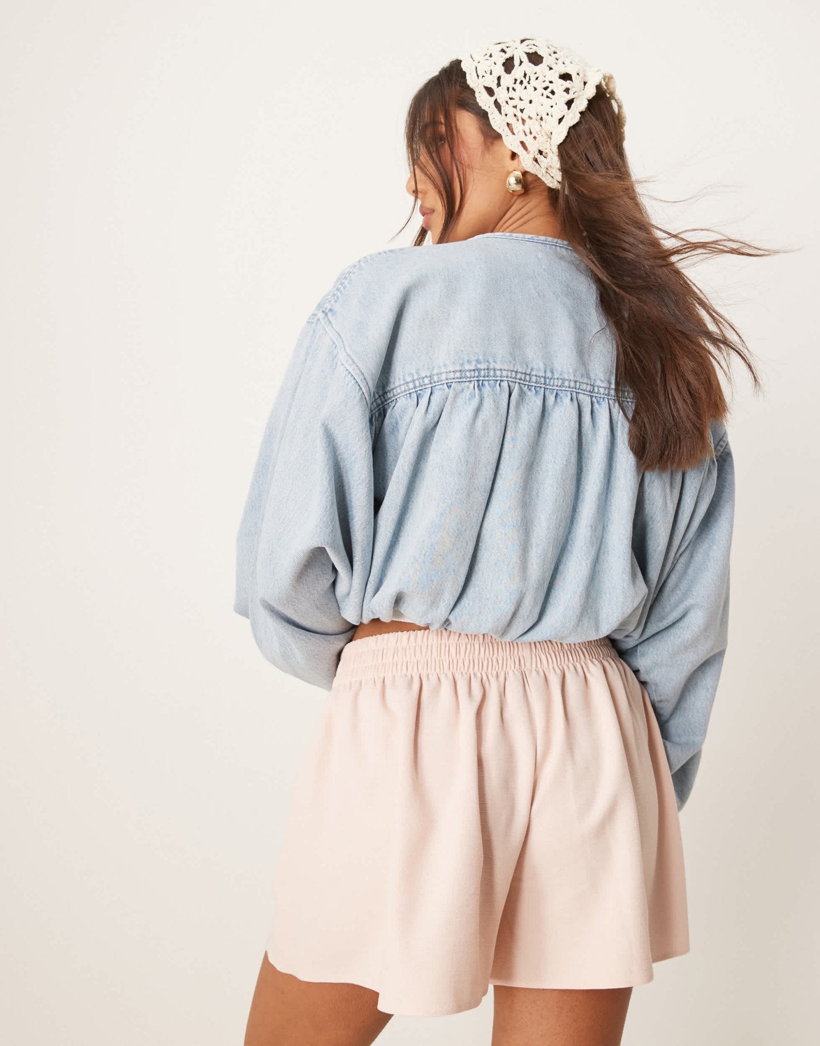ASOS DESIGN tailored linen look boxer shorts in light pink - ASOS Sample Sale EU Store