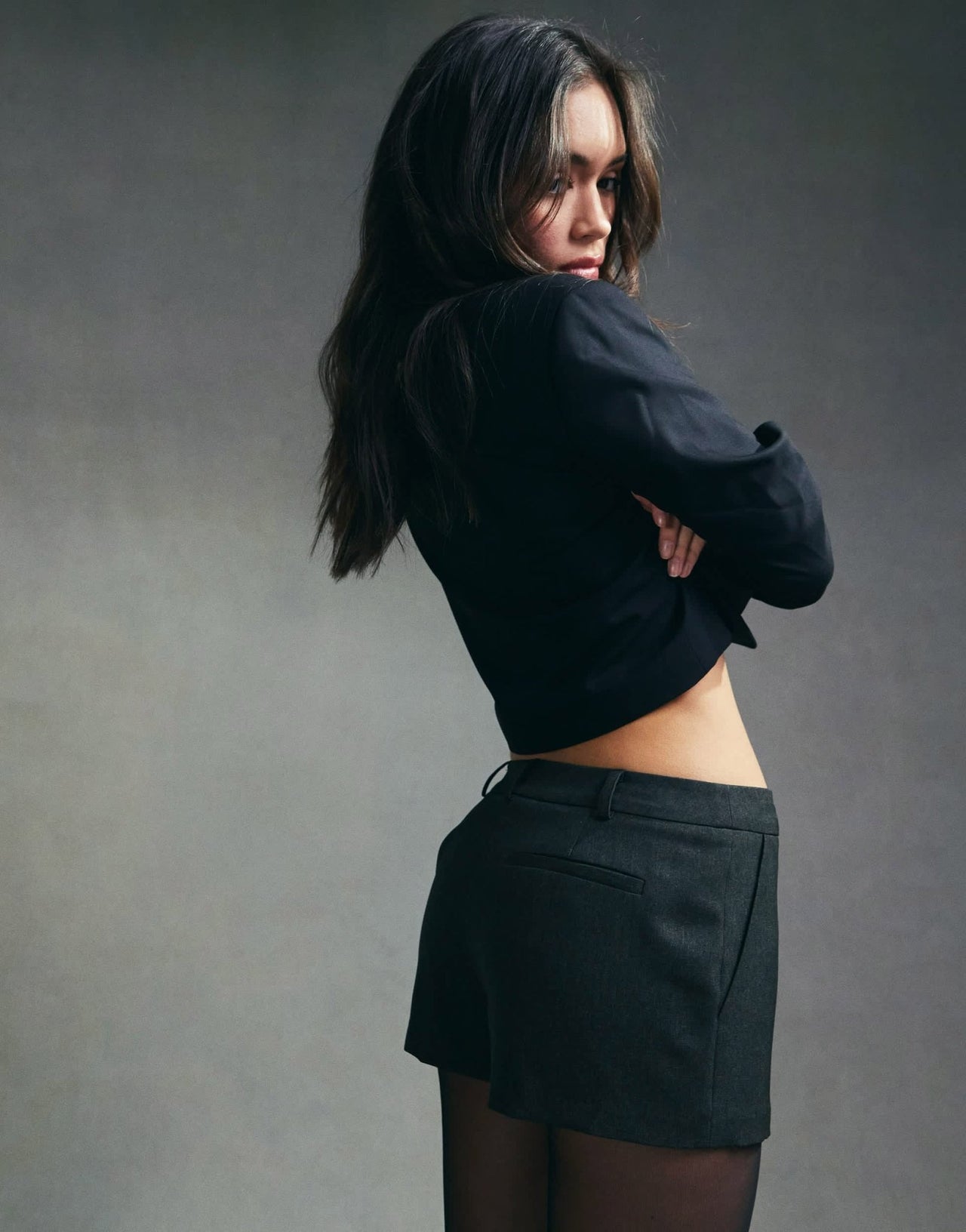 ASOS DESIGN tailored micro shorts in dark grey - ASOS Sample Sale EU Store