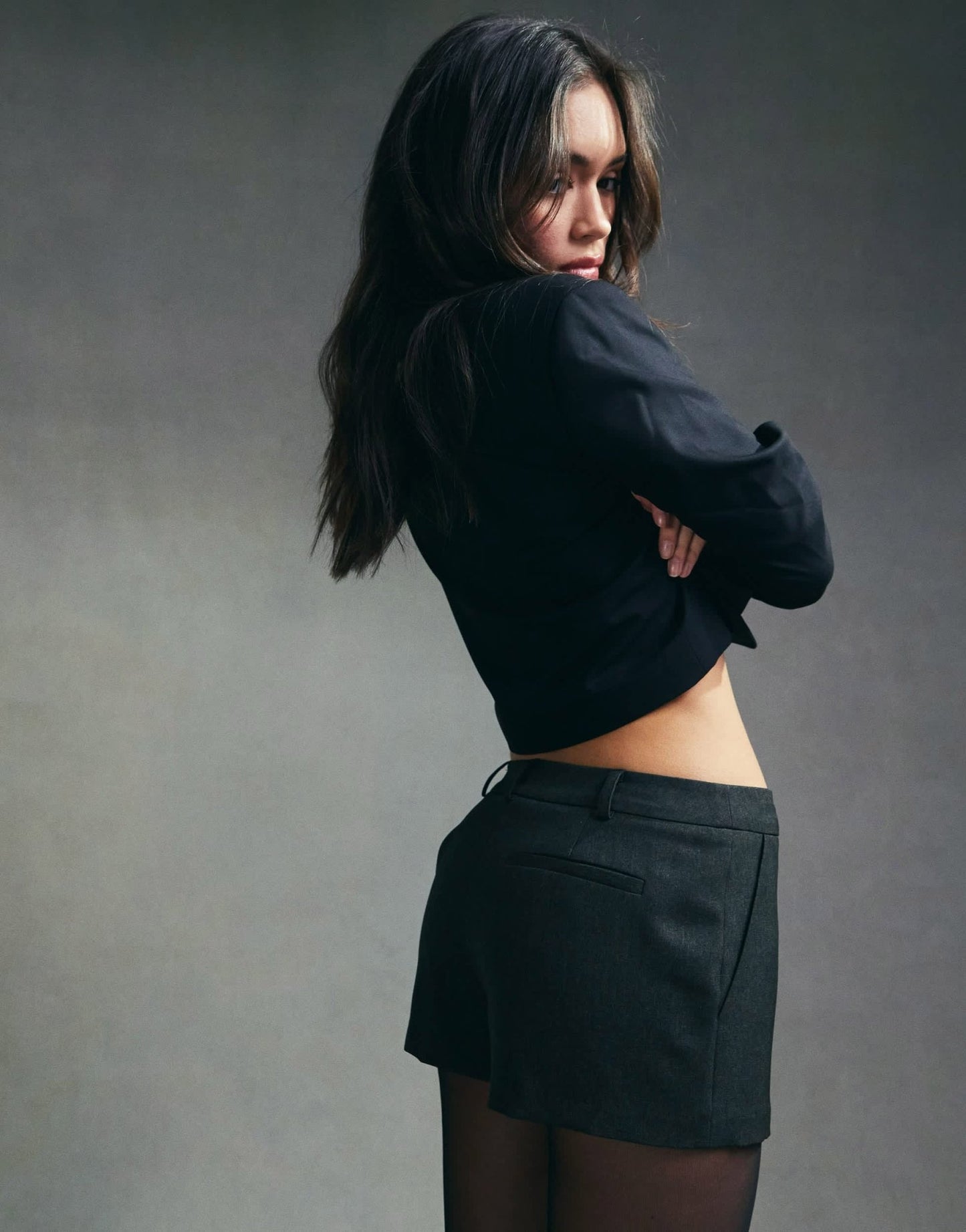 ASOS DESIGN tailored micro shorts in dark grey - ASOS Sample Sale EU Store