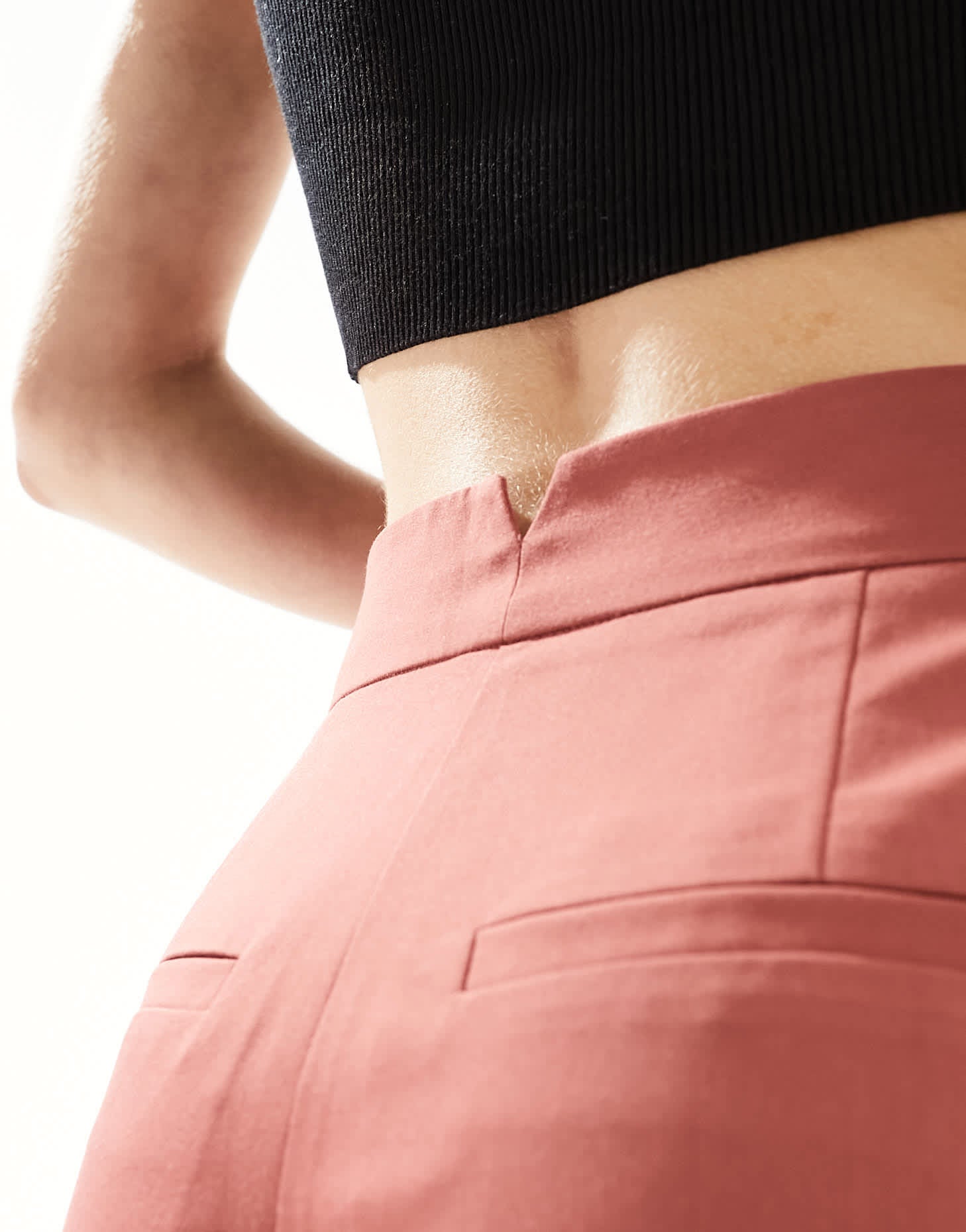 ASOS DESIGN Tall tailored longline short in rust - ASOS Sample Sale EU Store