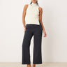 ASOS DESIGN Tall tailored pull on trousers in navy