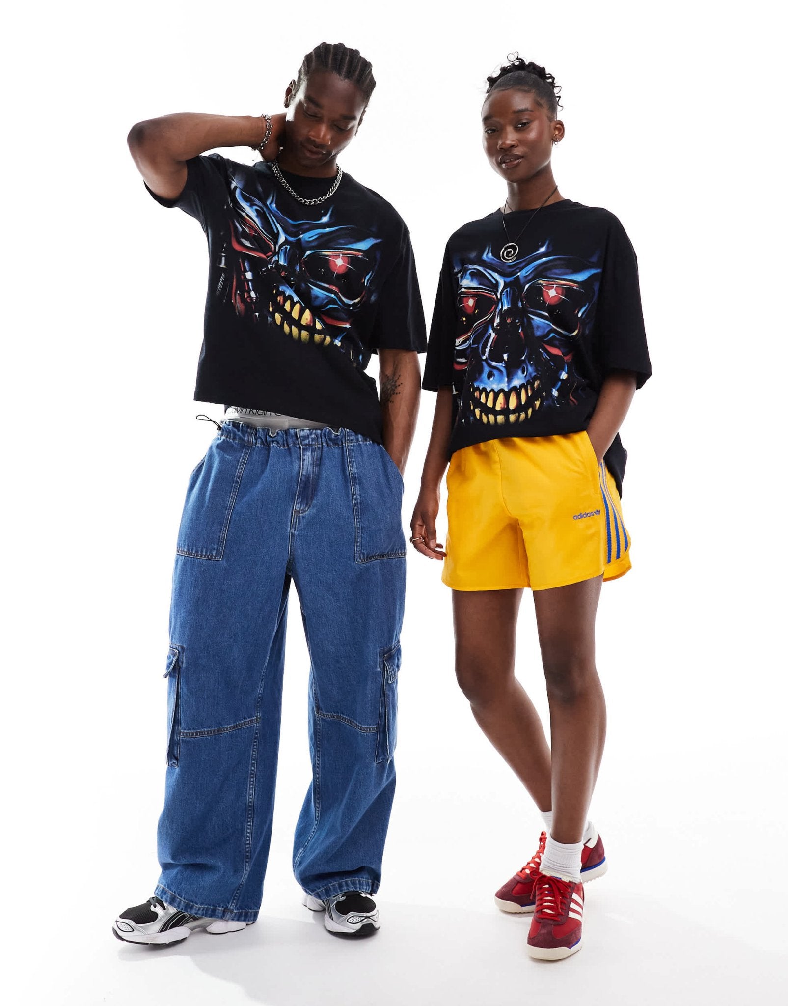 ASOS DESIGN unisex oversized license tee in black with Terminator graphic prints - ASOS Sample Sale EU Store