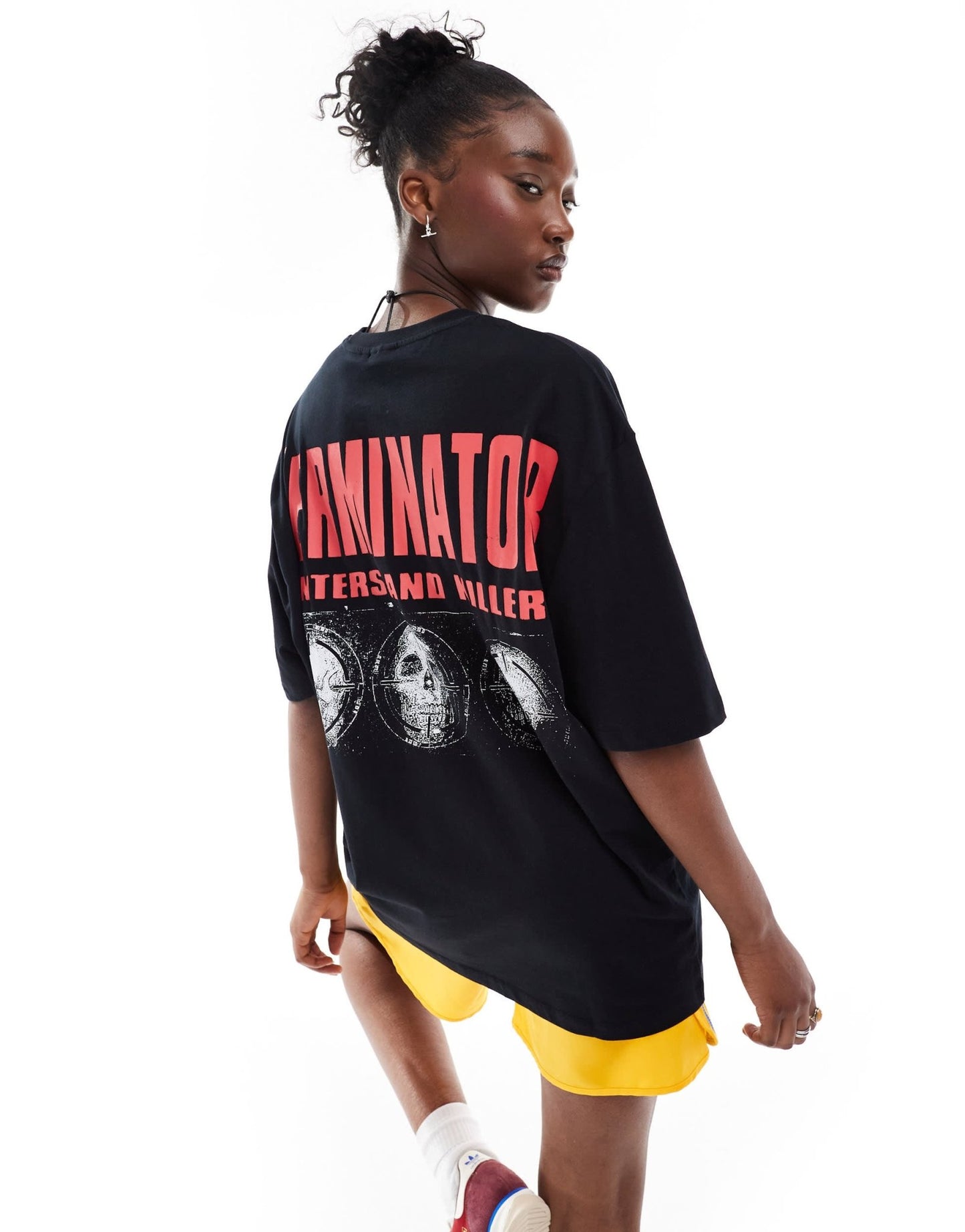 ASOS DESIGN unisex oversized license tee in black with Terminator graphic prints - ASOS Sample Sale EU Store