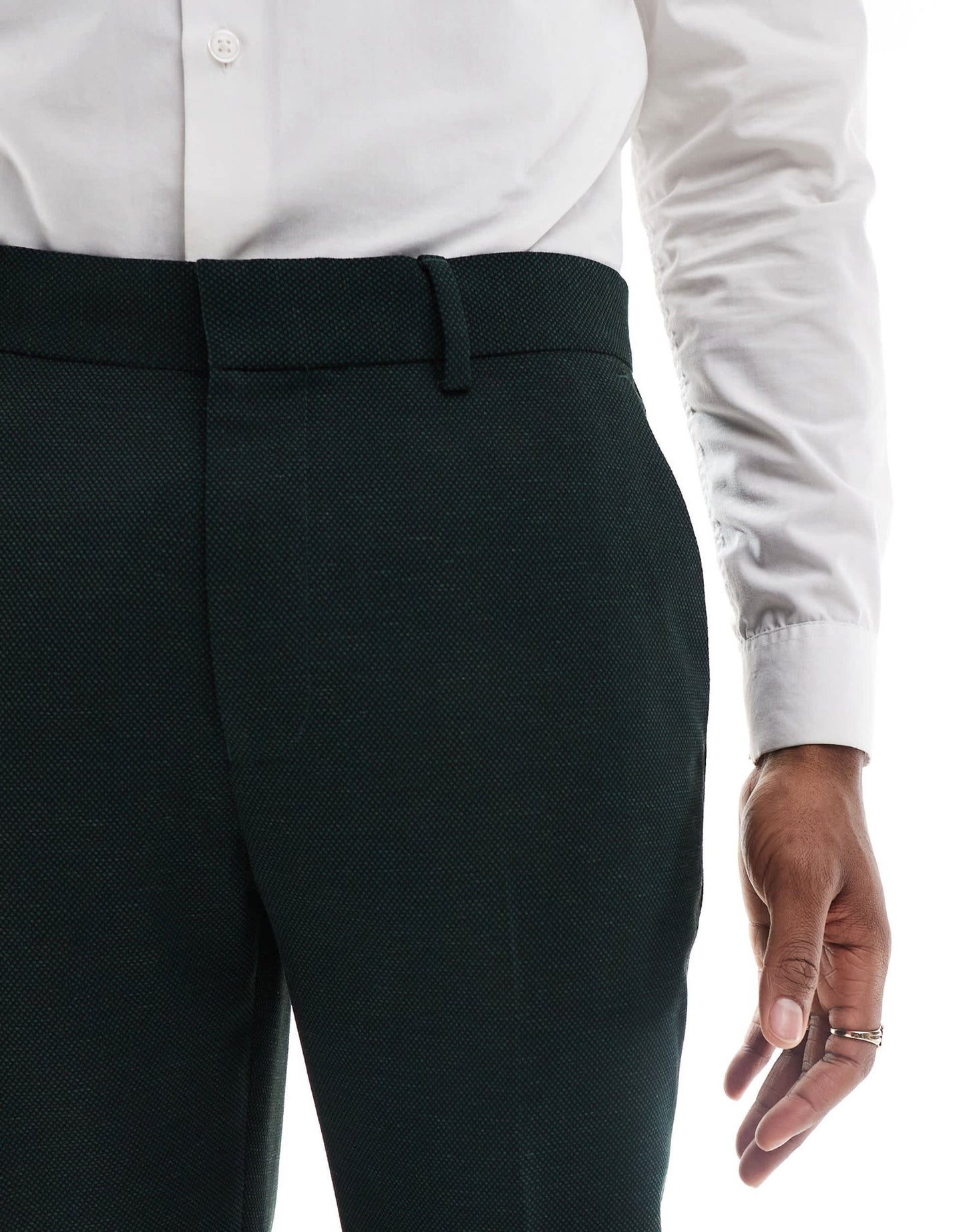 ASOS DESIGN wedding skinny suit trousers in green - ASOS Sample Sale EU Store