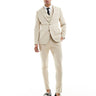 ASOS DESIGN wedding slim suit jacket in stone