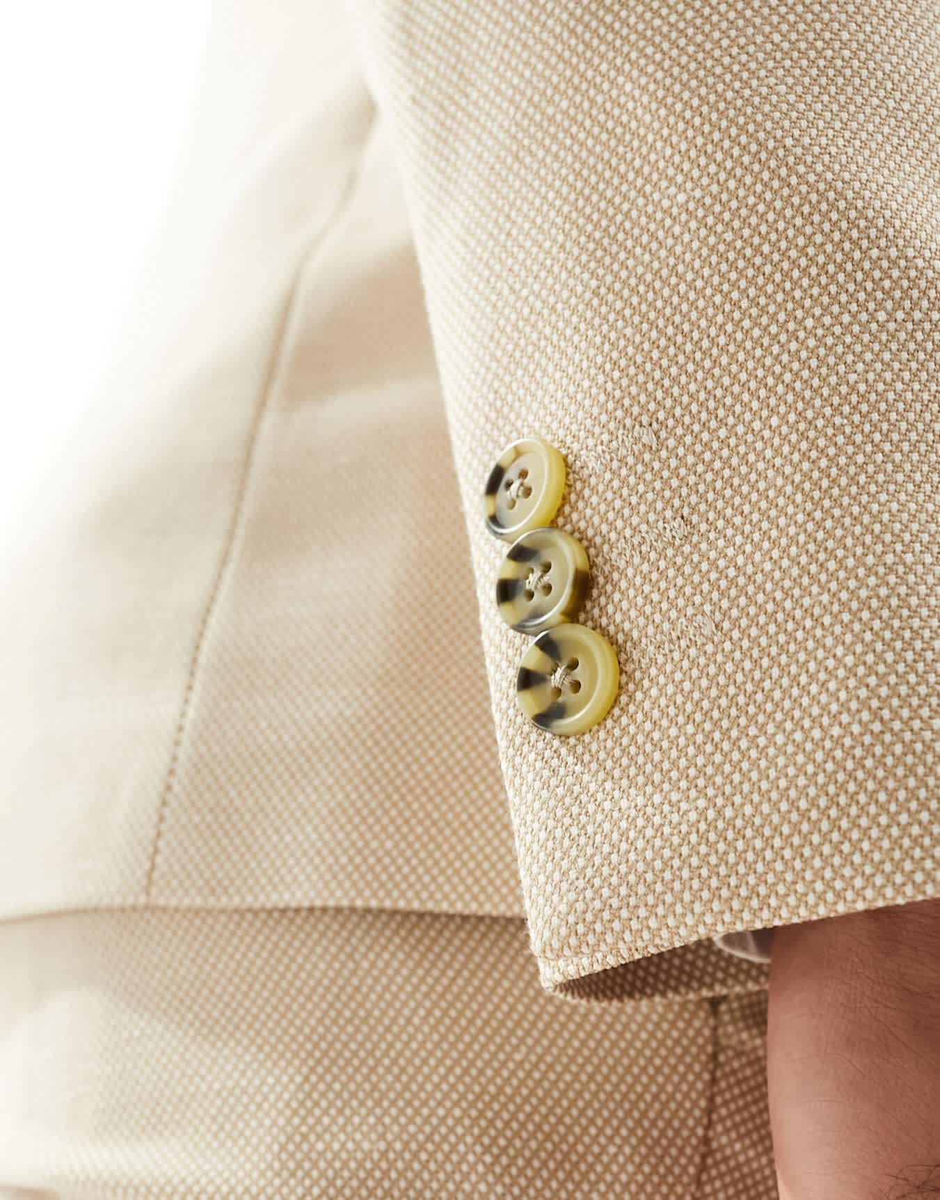 ASOS DESIGN wedding slim suit jacket in stone - ASOS Sample Sale EU Store
