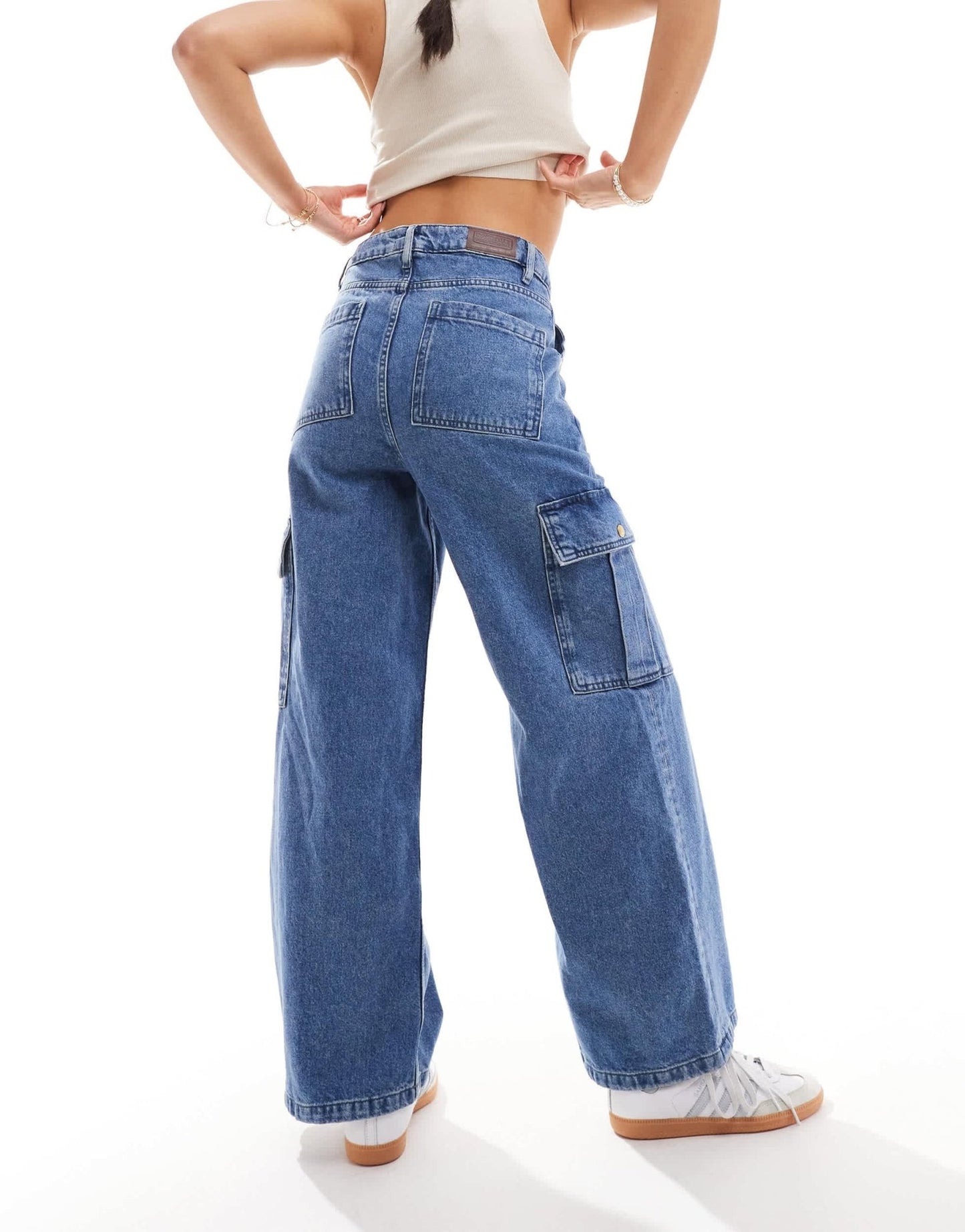 Barbour International cargo jeans in mid wash - ASOS Sample Sale EU Store