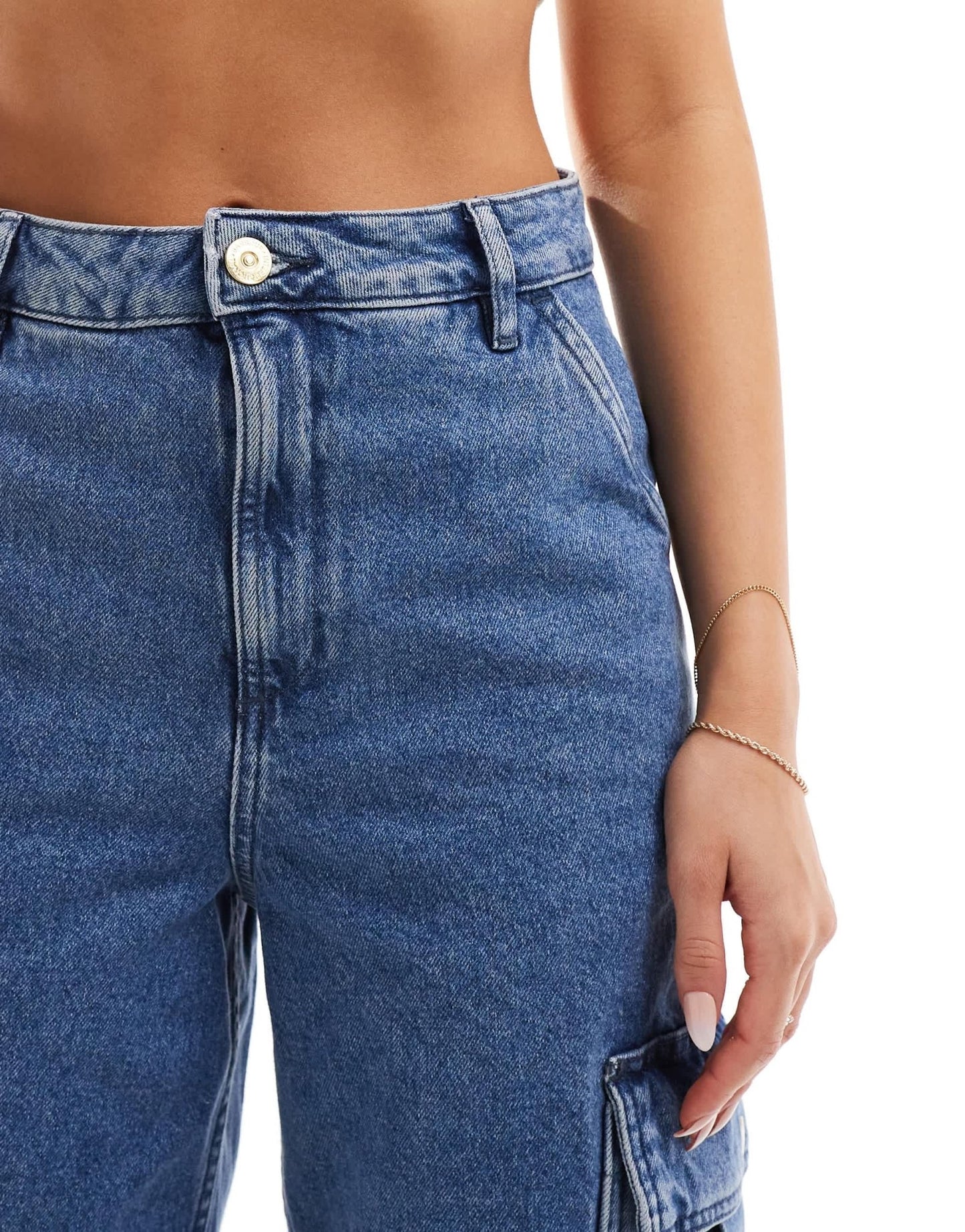 Barbour International cargo jeans in mid wash - ASOS Sample Sale EU Store