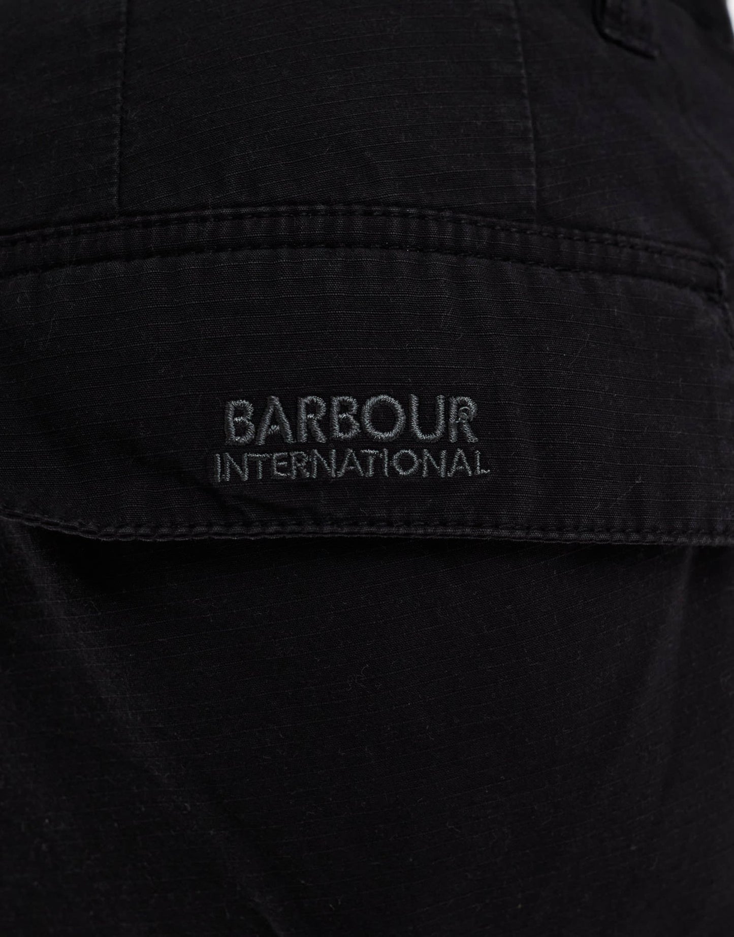 Barbour International Fletcher cargo trousers in black - ASOS Sample Sale EU Store