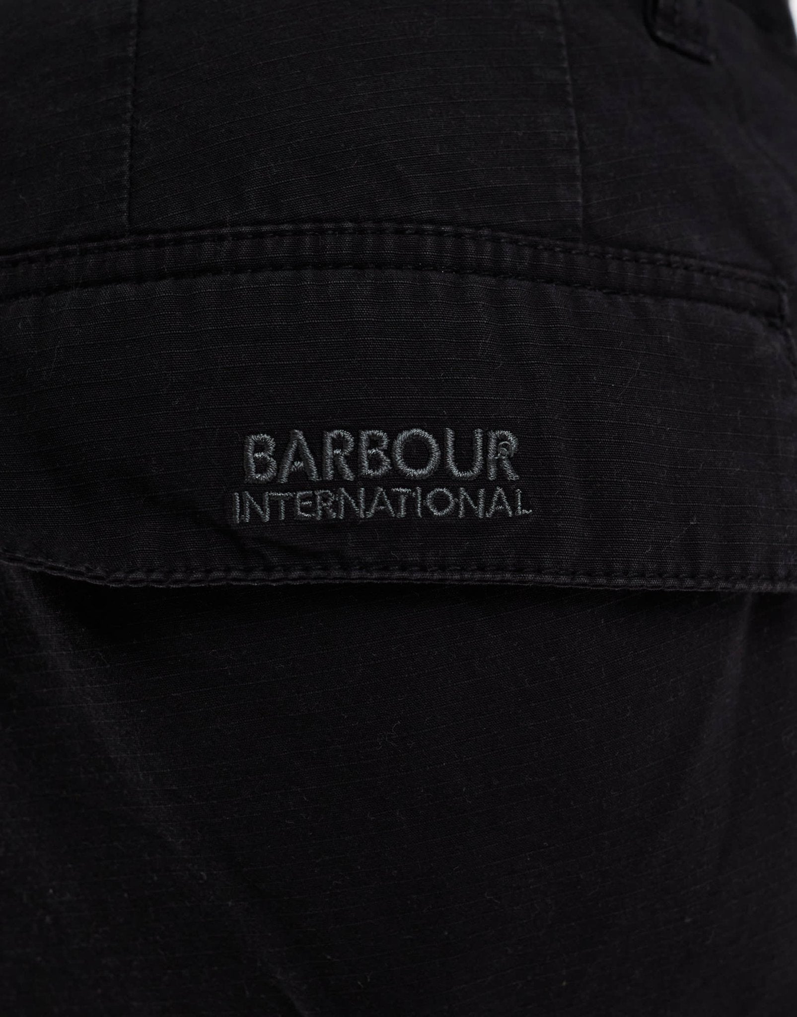 Barbour International Fletcher cargo trousers in black - ASOS Sample Sale EU Store