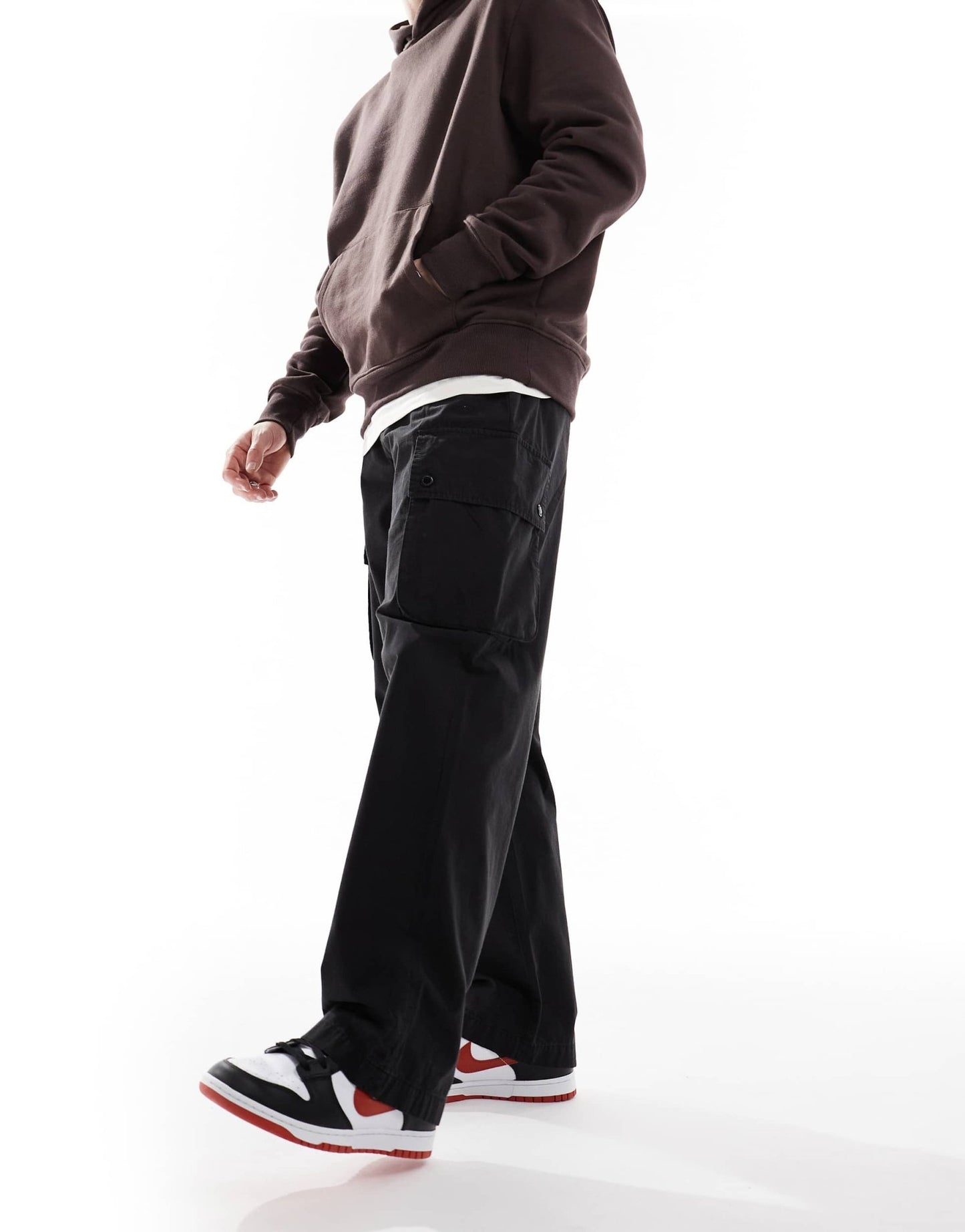 Barbour International Fletcher cargo trousers in black - ASOS Sample Sale EU Store