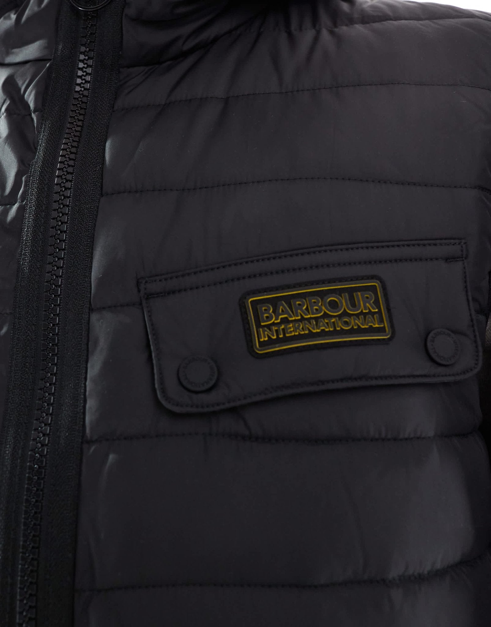 Barbour International Molden puffer gilet in black - BLACK - ASOS Sample Sale EU Store