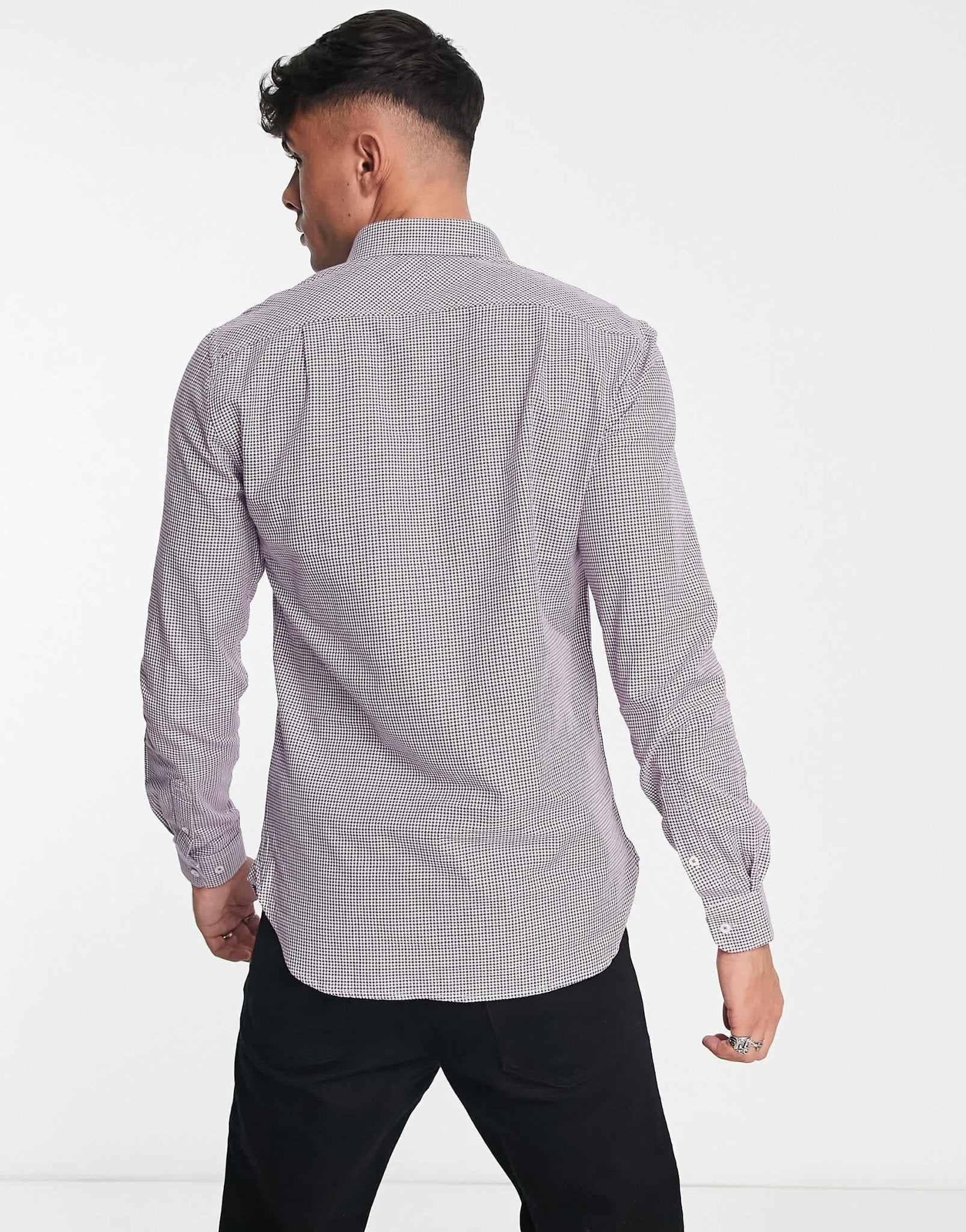 Ben Sherman check print shirt in blue and red - ASOS Sample Sale EU Store