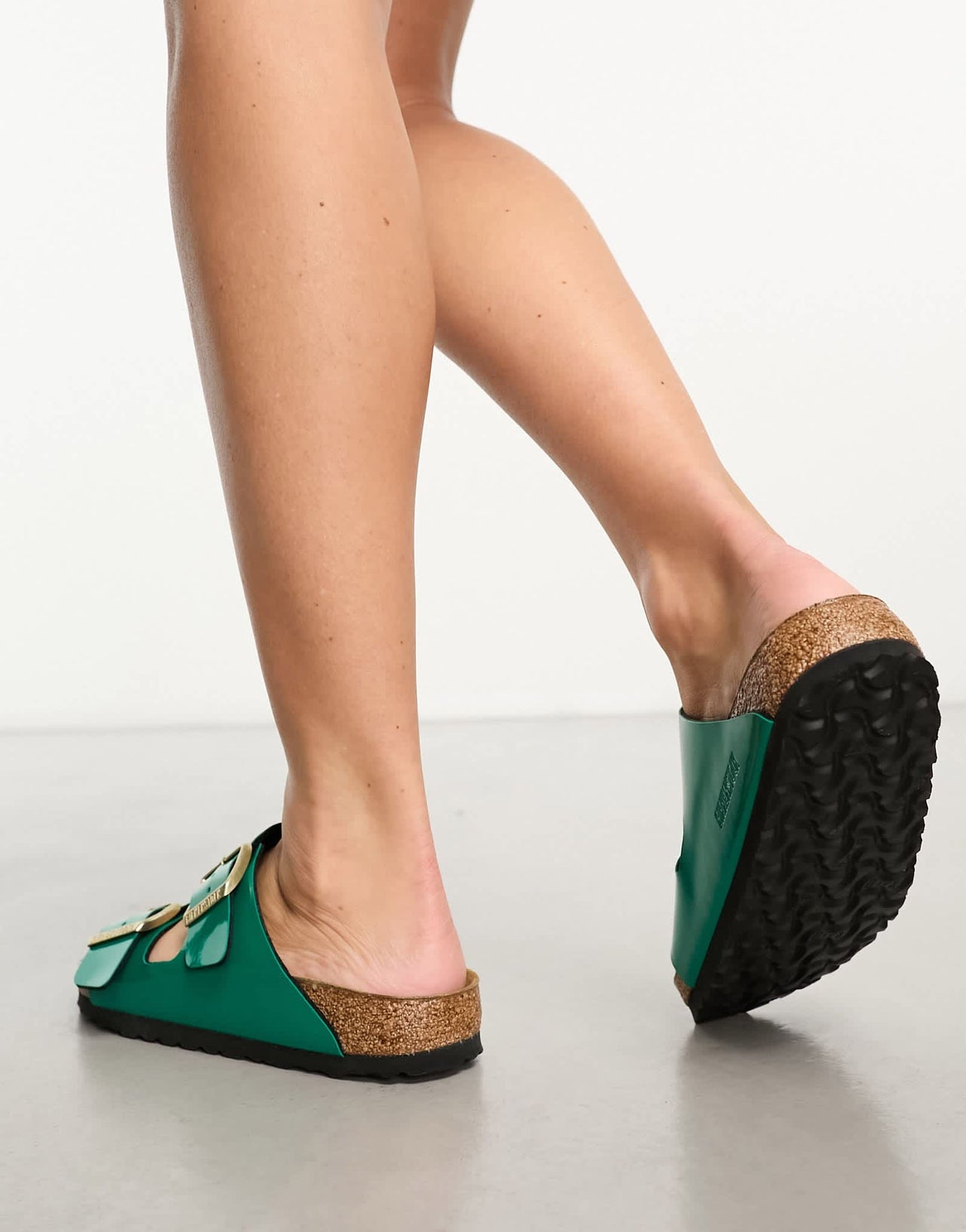 Birkenstock Arizona Sandals in patent green - ASOS Sample Sale EU Store