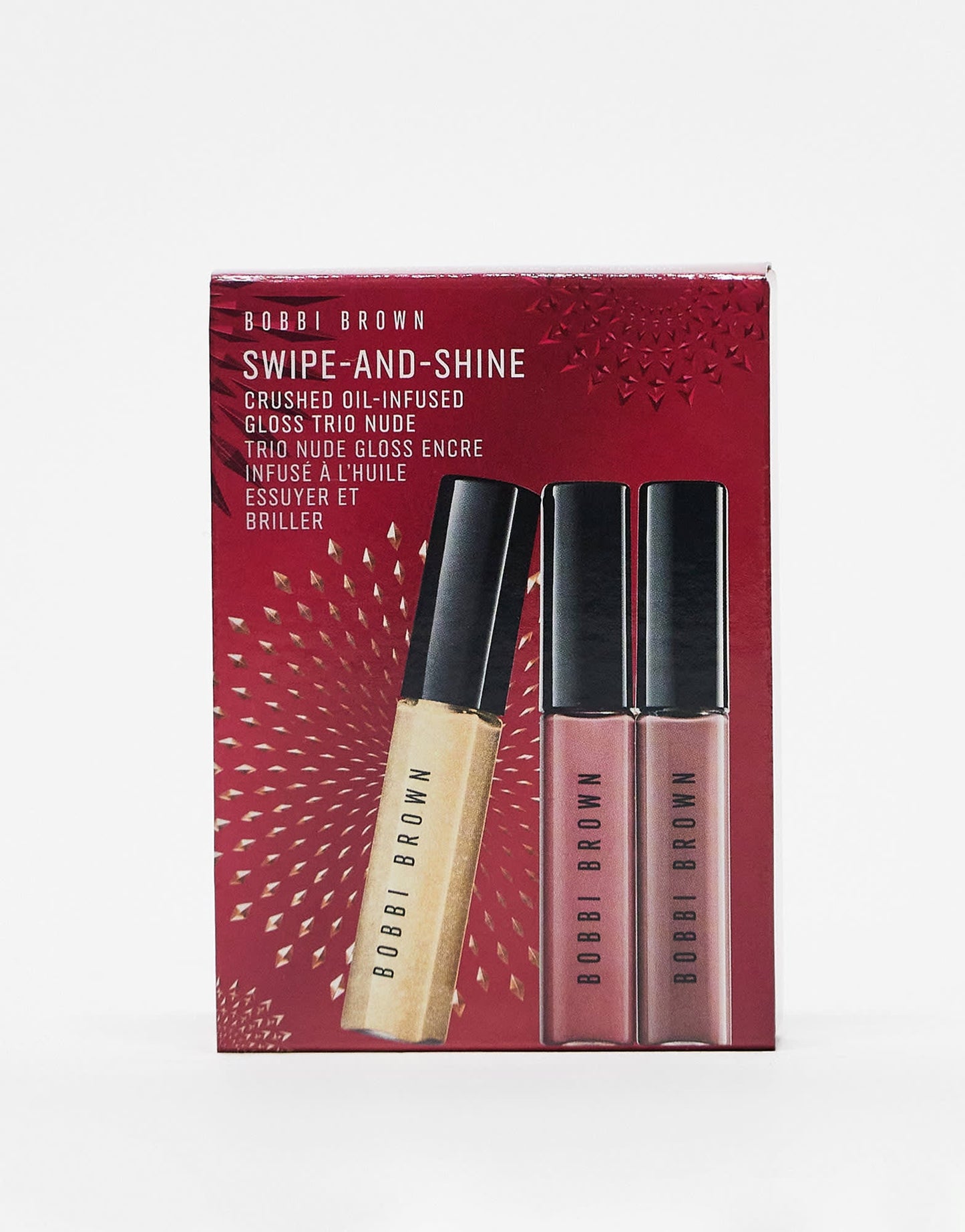Bobbi Brown Swipe - and - Shine Crushed Oil - Infused Gloss Trio - Nude (save 35%) - ASOS Sample Sale EU Store