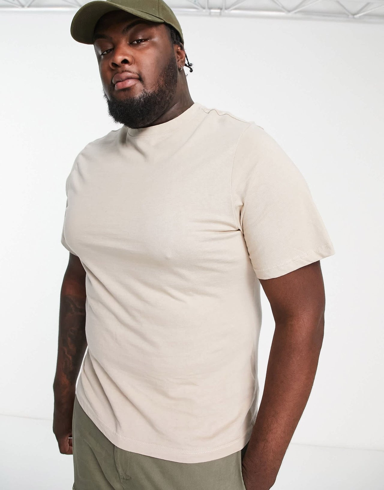 Bolongaro Trevor Plus melting t-shirt in oat - ASOS Sample Sale EU Store
