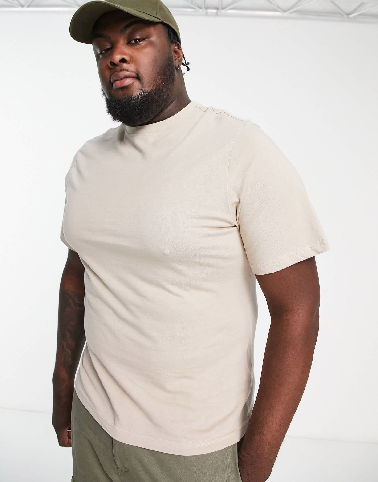 Bolongaro Trevor Plus melting t-shirt in oat - ASOS Sample Sale EU Store