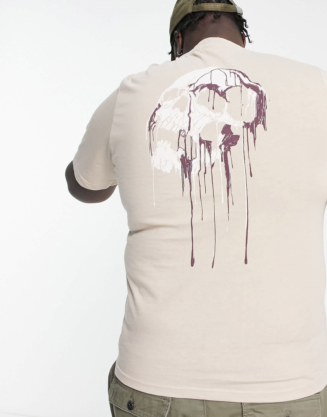 Bolongaro Trevor Plus melting t-shirt in oat - ASOS Sample Sale EU Store